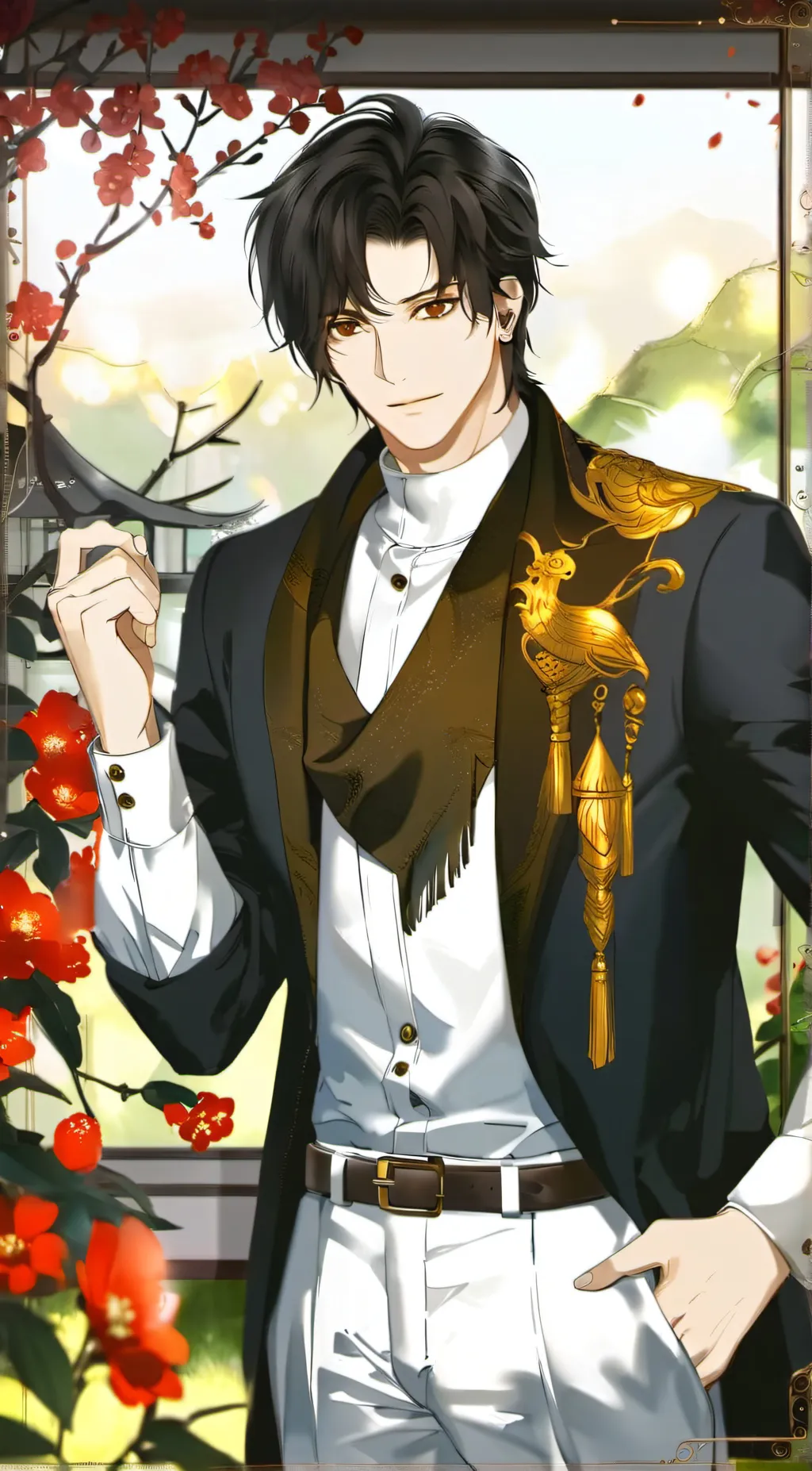 ai character: chris background
