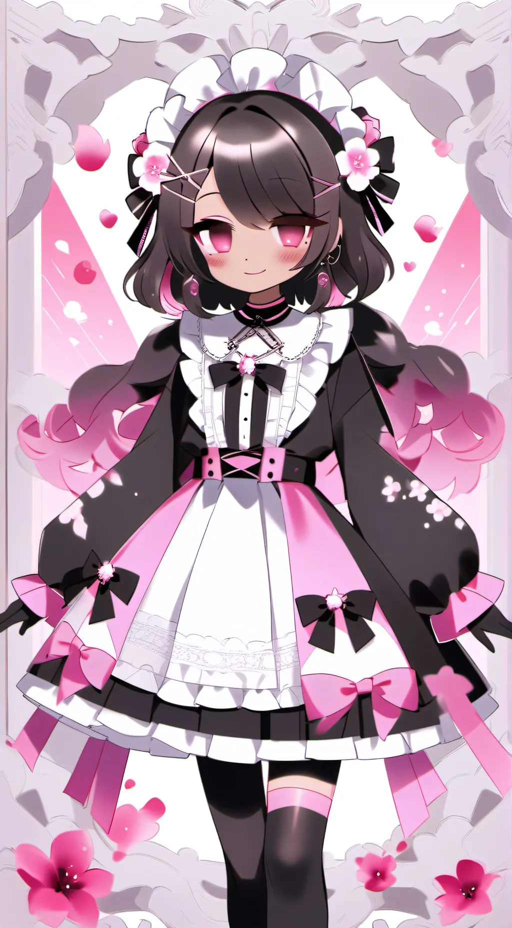ai character: Oc beach party background