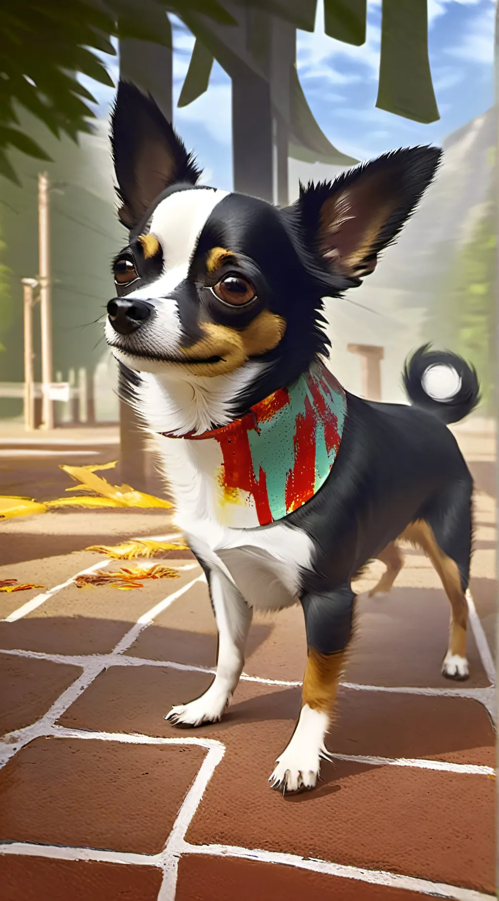 ai character: Ellie background