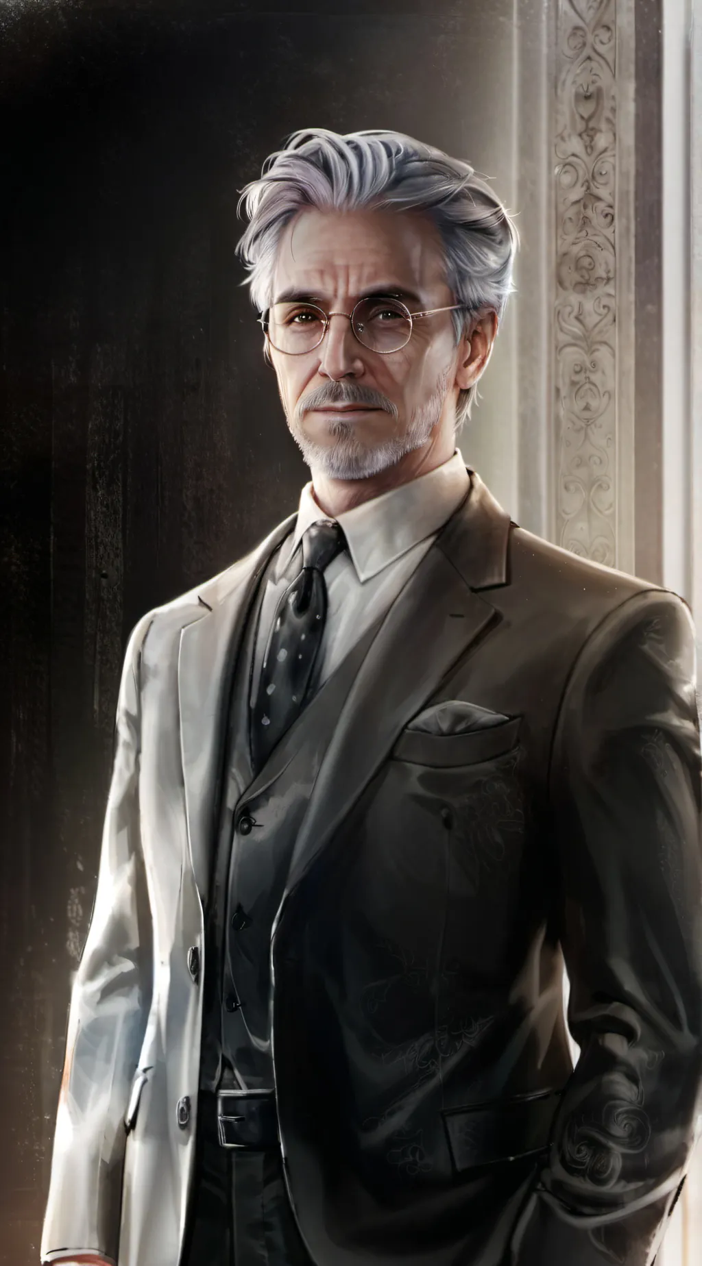 ai character: Peter Kotsiopulos background