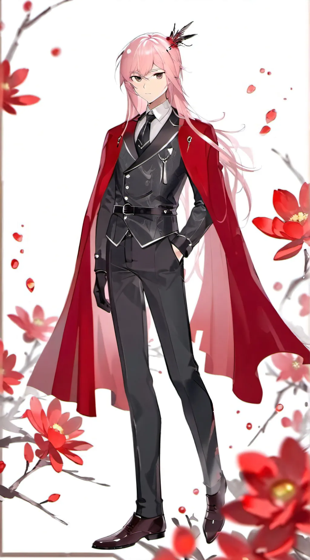 ai character: Yurito Higanaki background