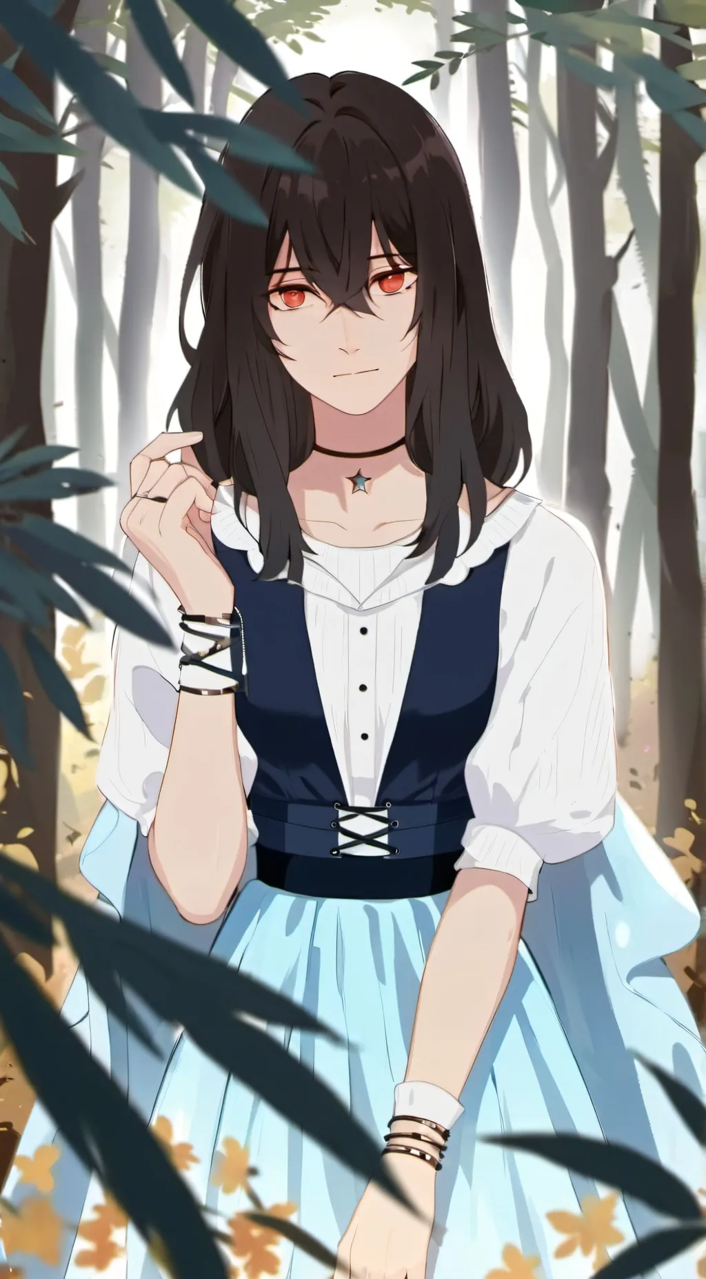 ai character: girls sleepover ✨💅 background