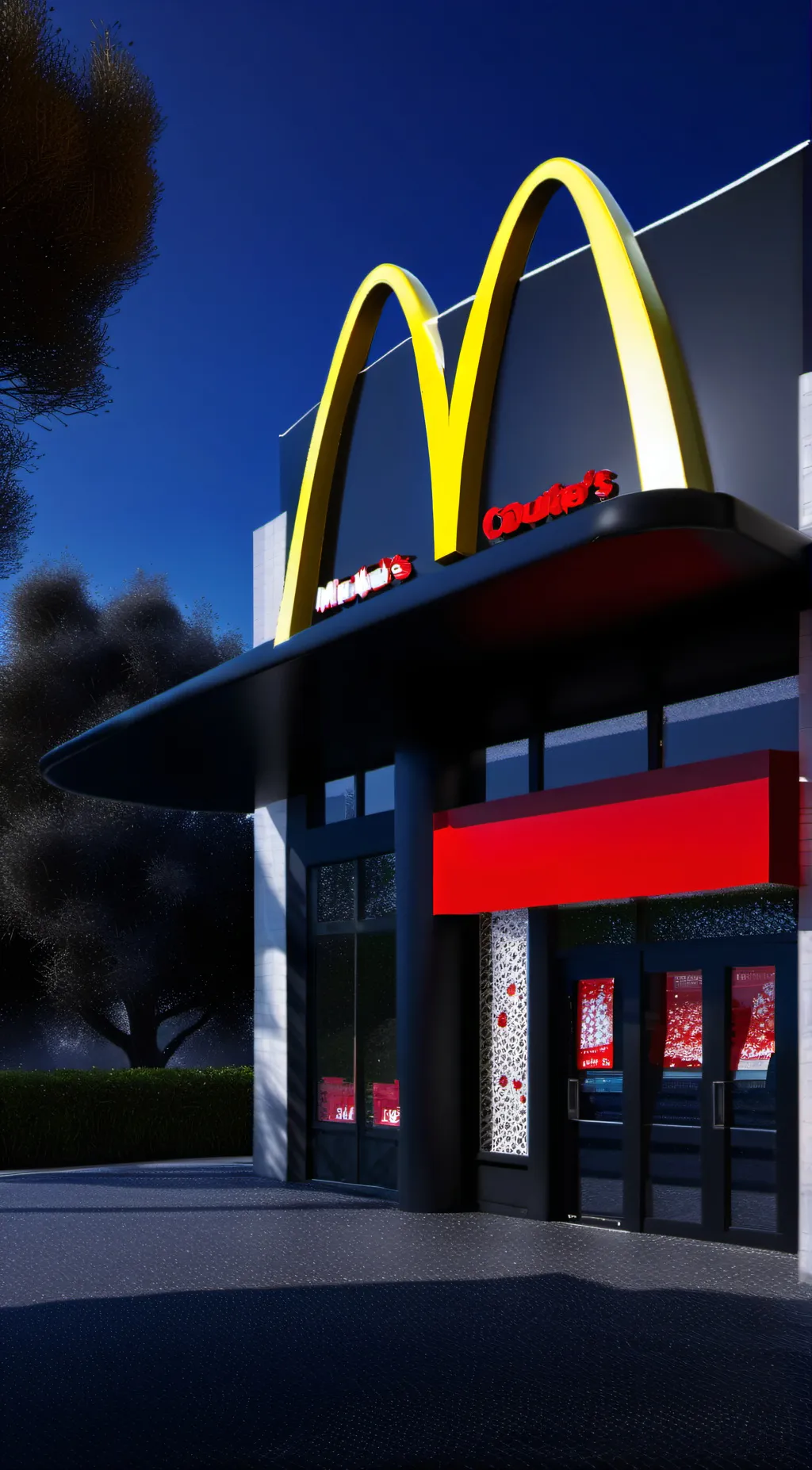ai character: McDonald’s background