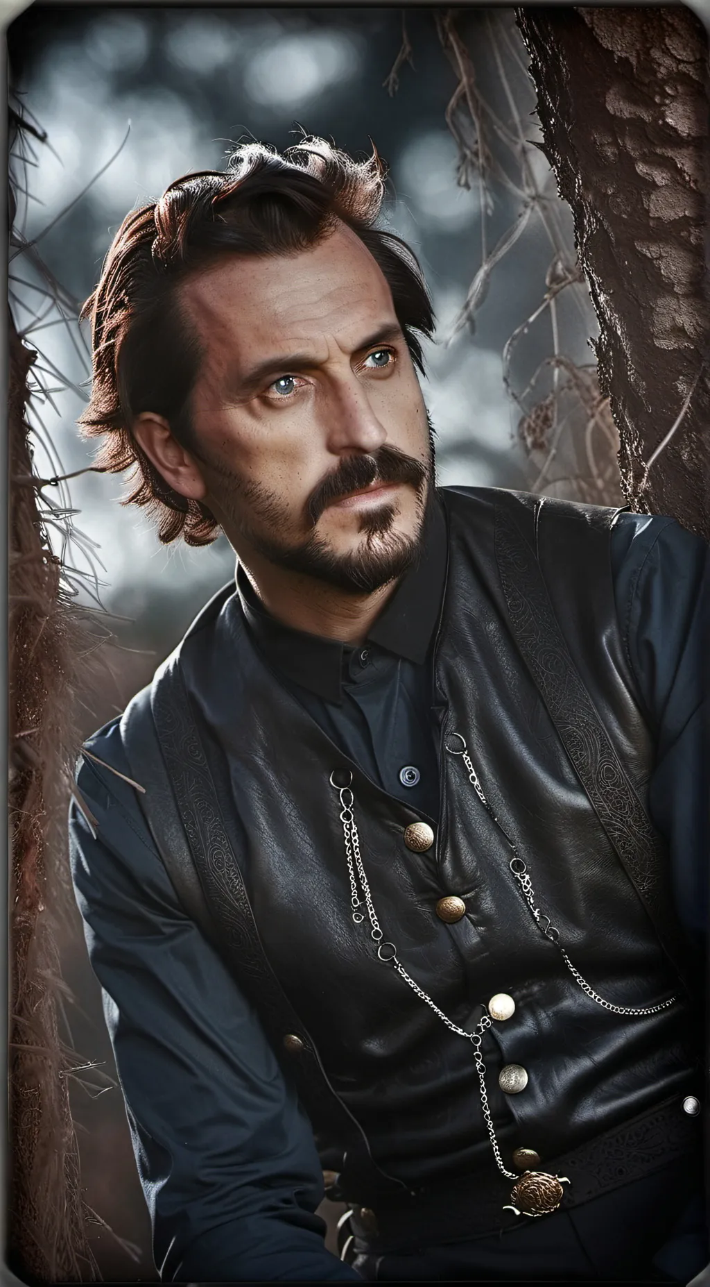ai character: Milos Kirchoff  background