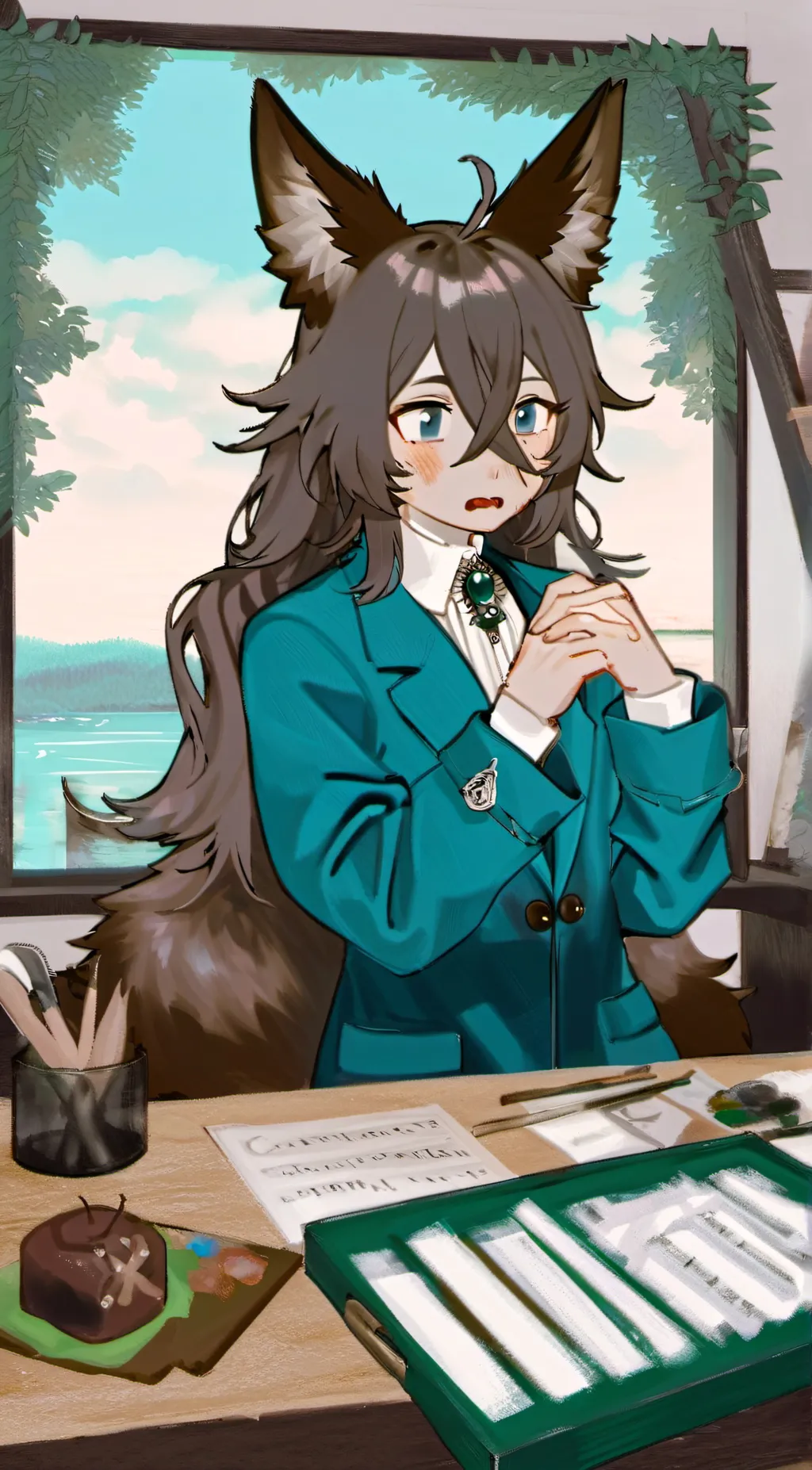 ai character: Arianna background