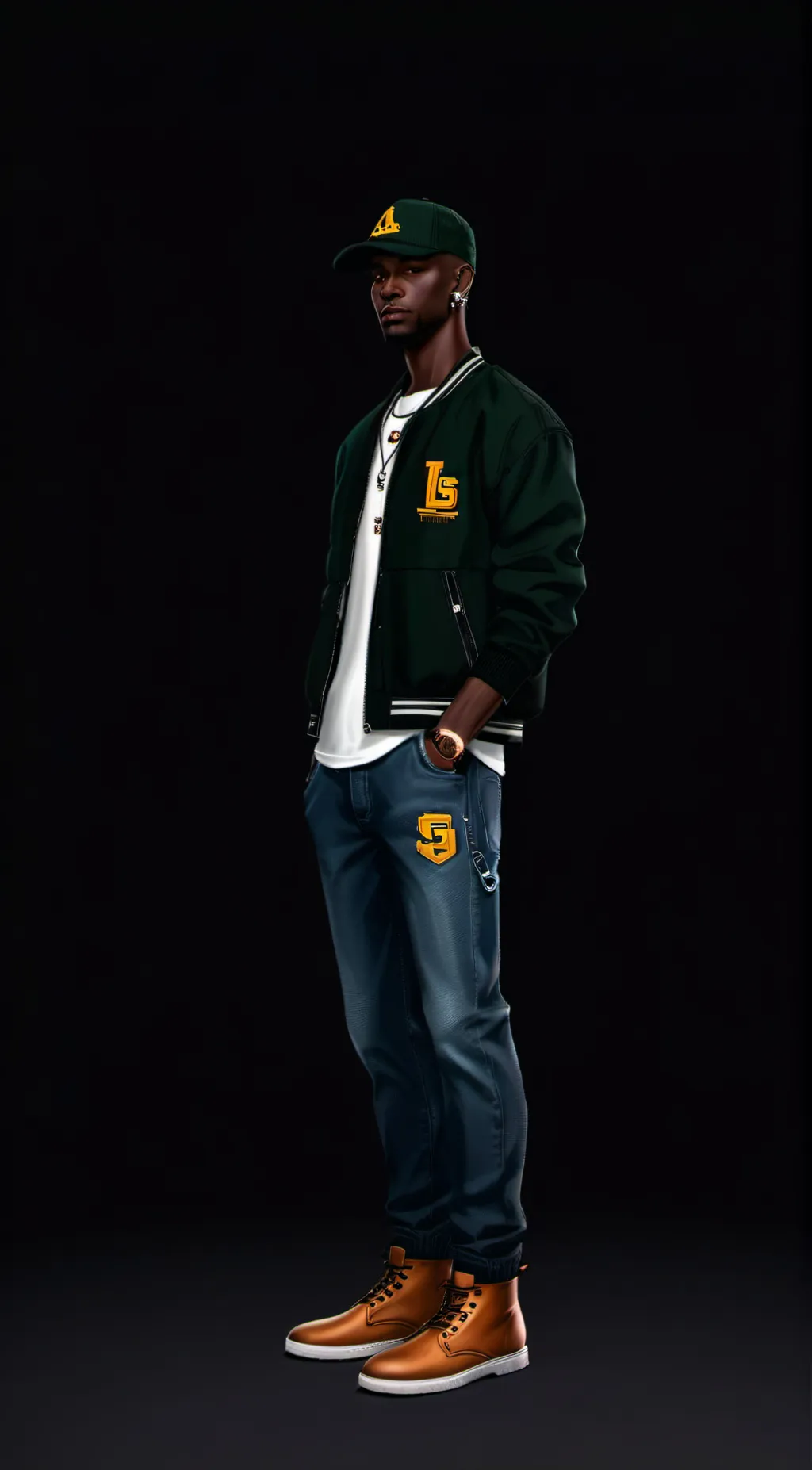 ai character: Carl Johnson background