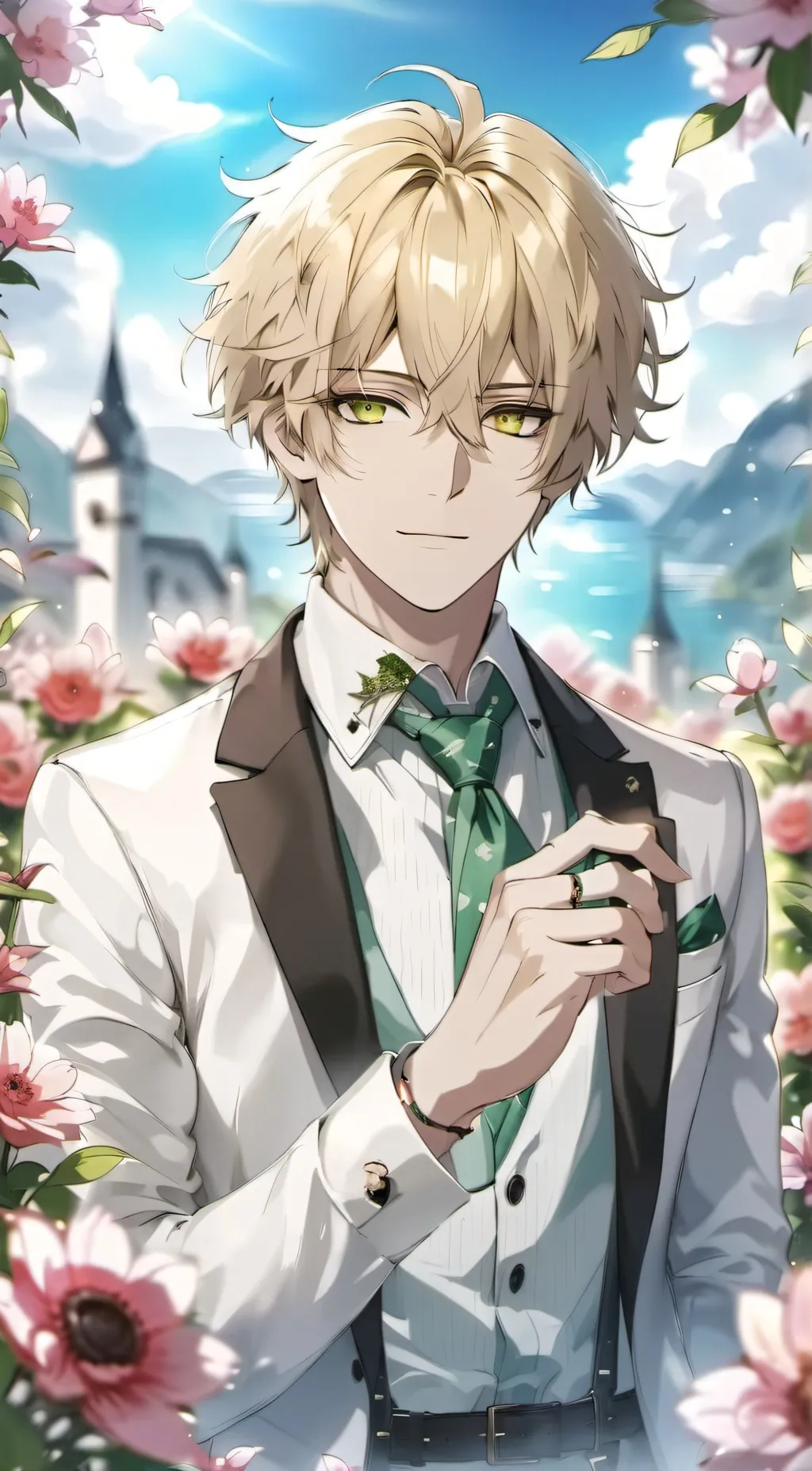 ai character: ash background