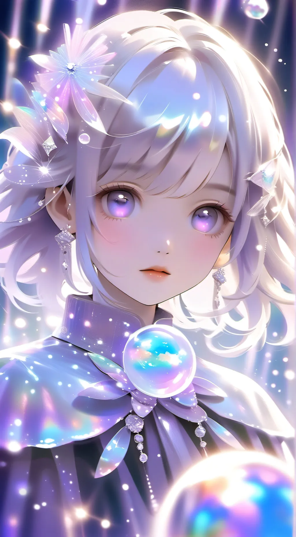 ai character: luna background