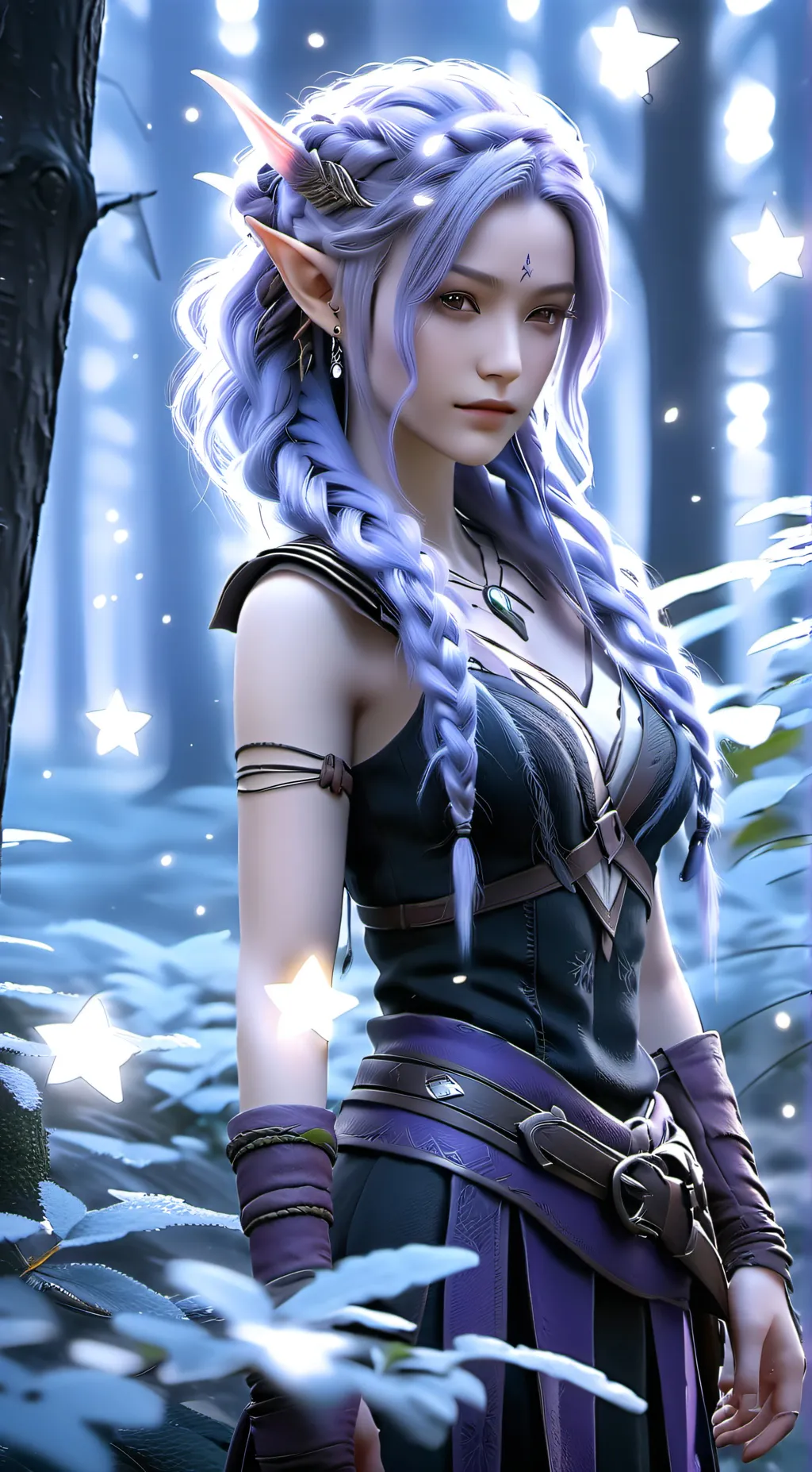 ai character: Nyra background