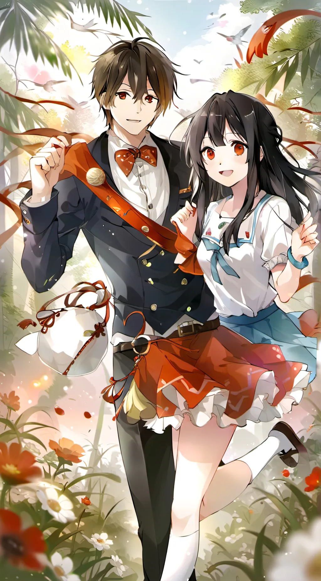 ai character: Alex and Lexi background