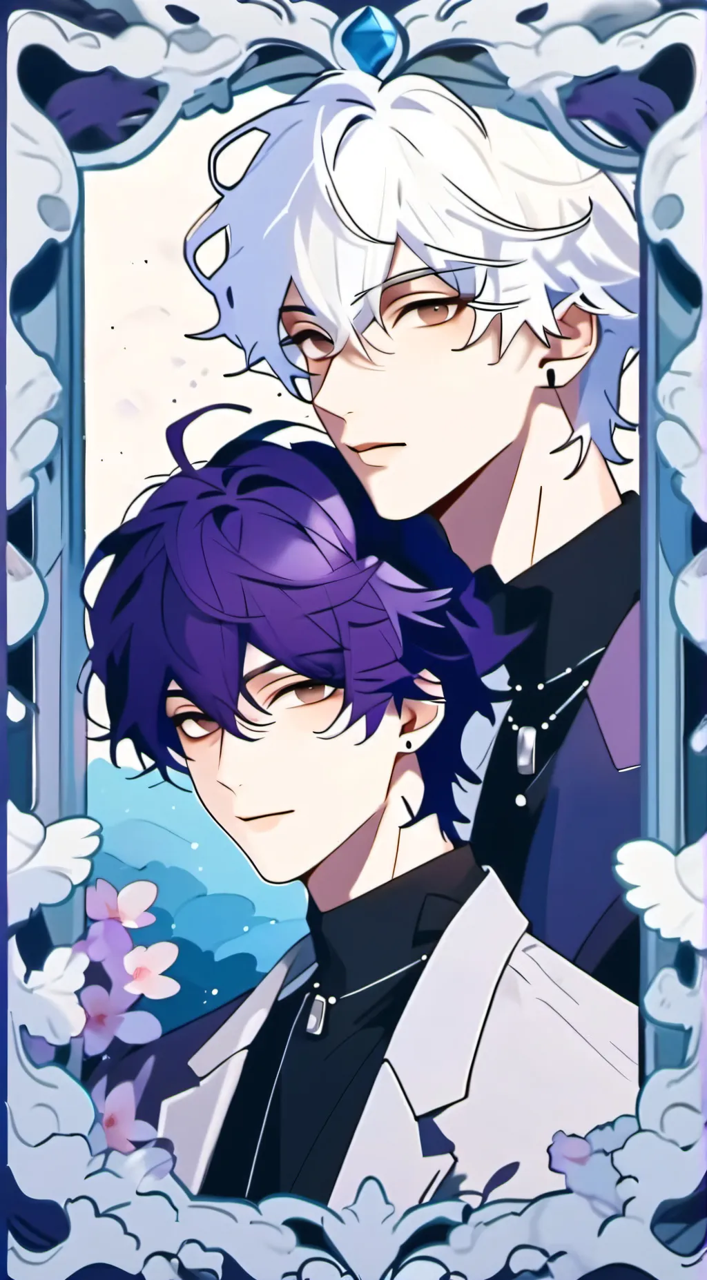 ai character: Jaii and Hatsuki background