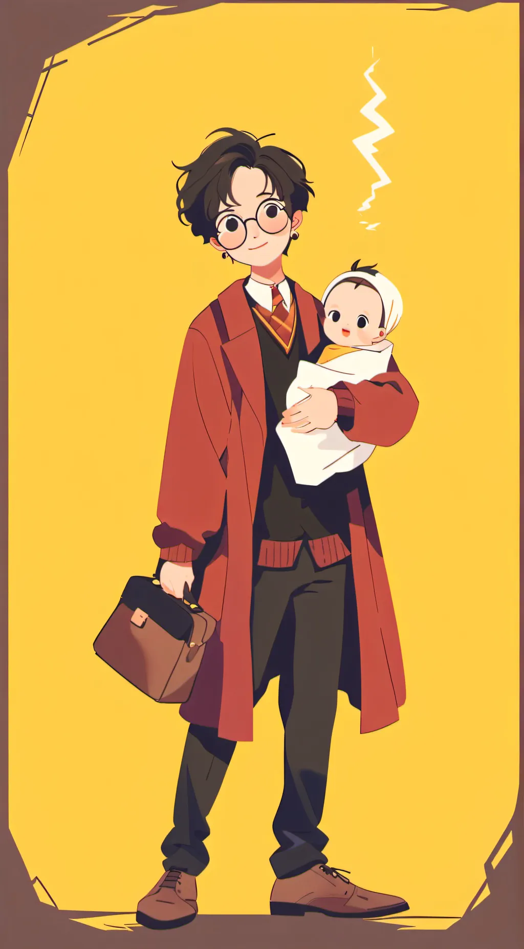 ai character: Hogwarts background