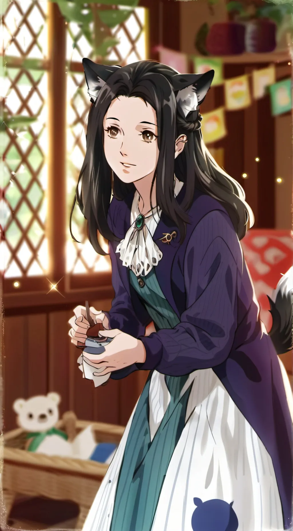 ai character: Daycare worker background