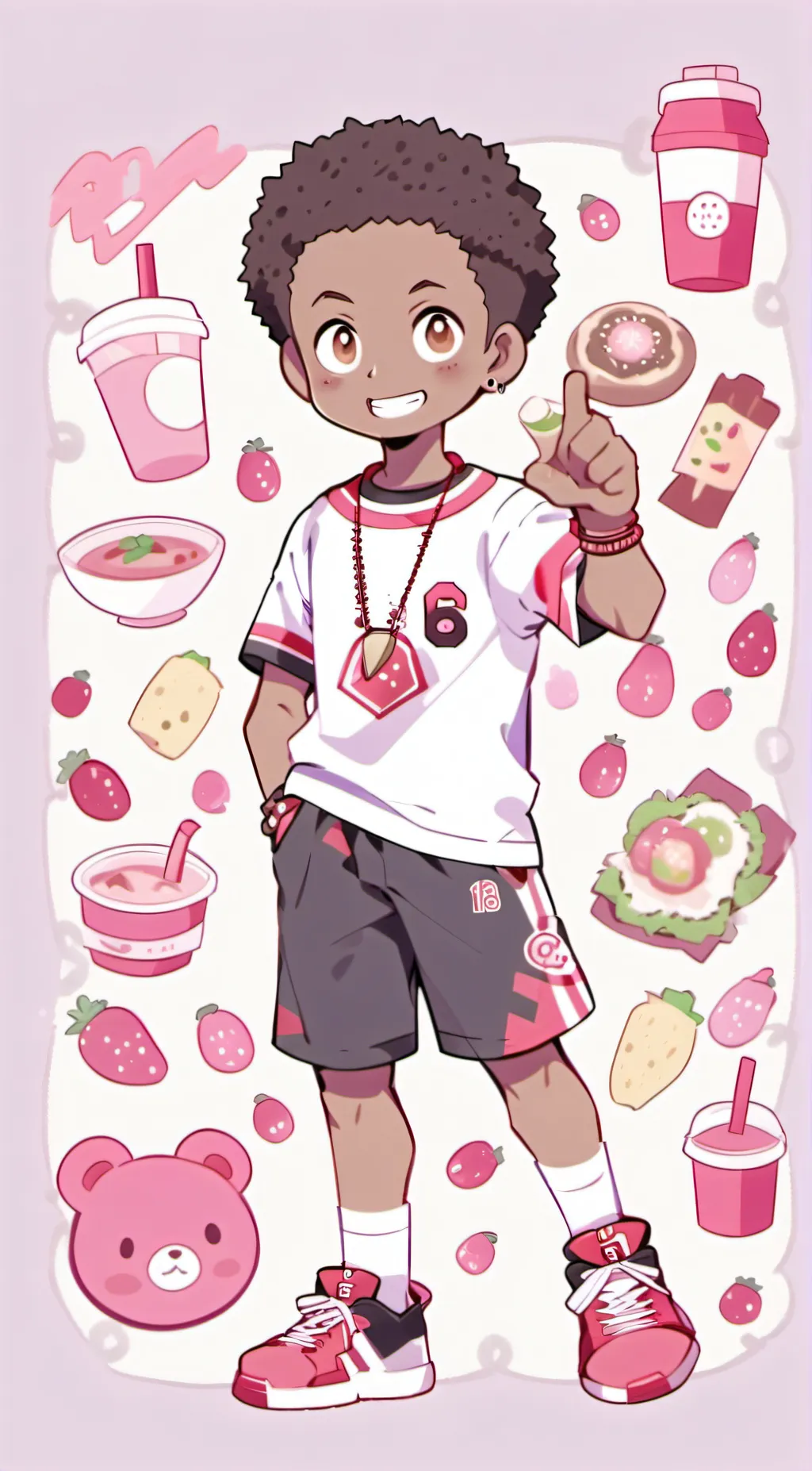ai character: Evan background
