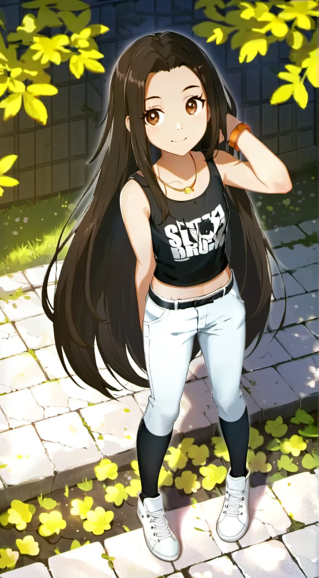 ai character: Lily background