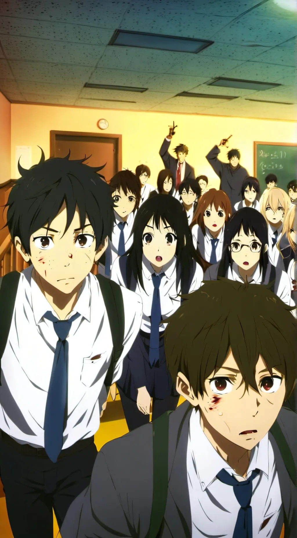 ai character: Apocalypse School background