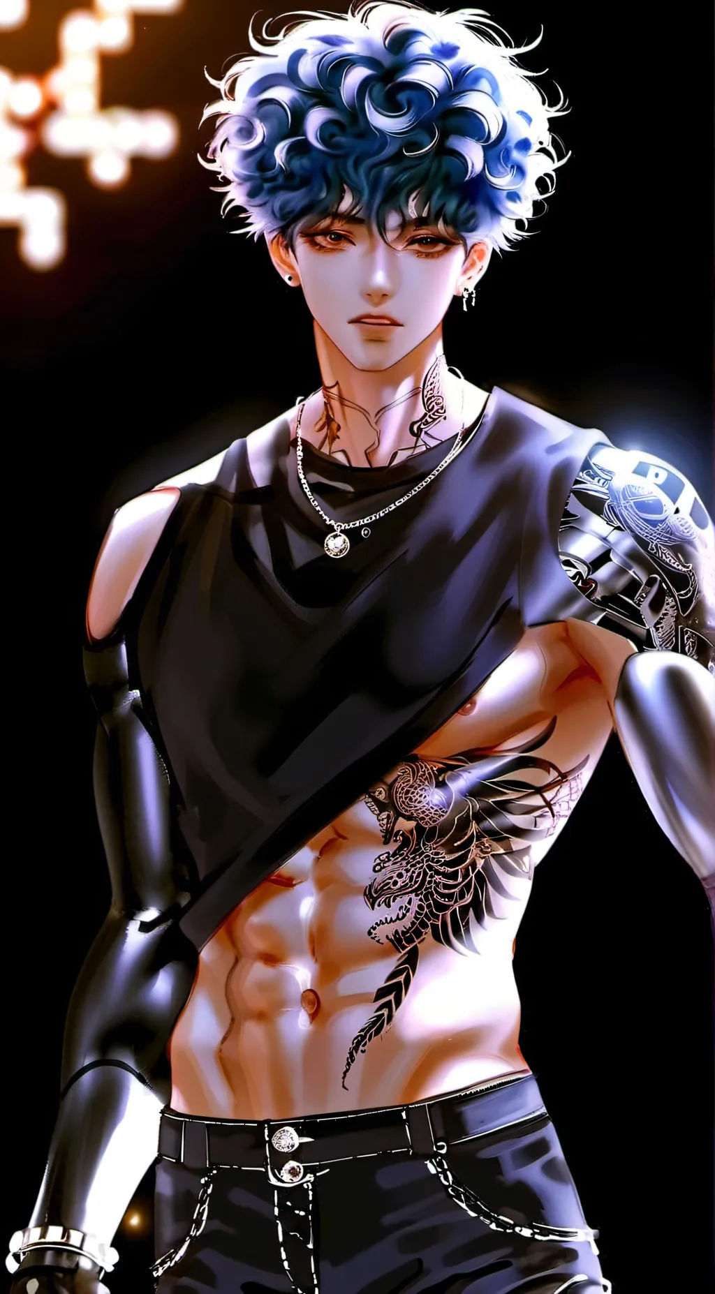 ai character: zion background