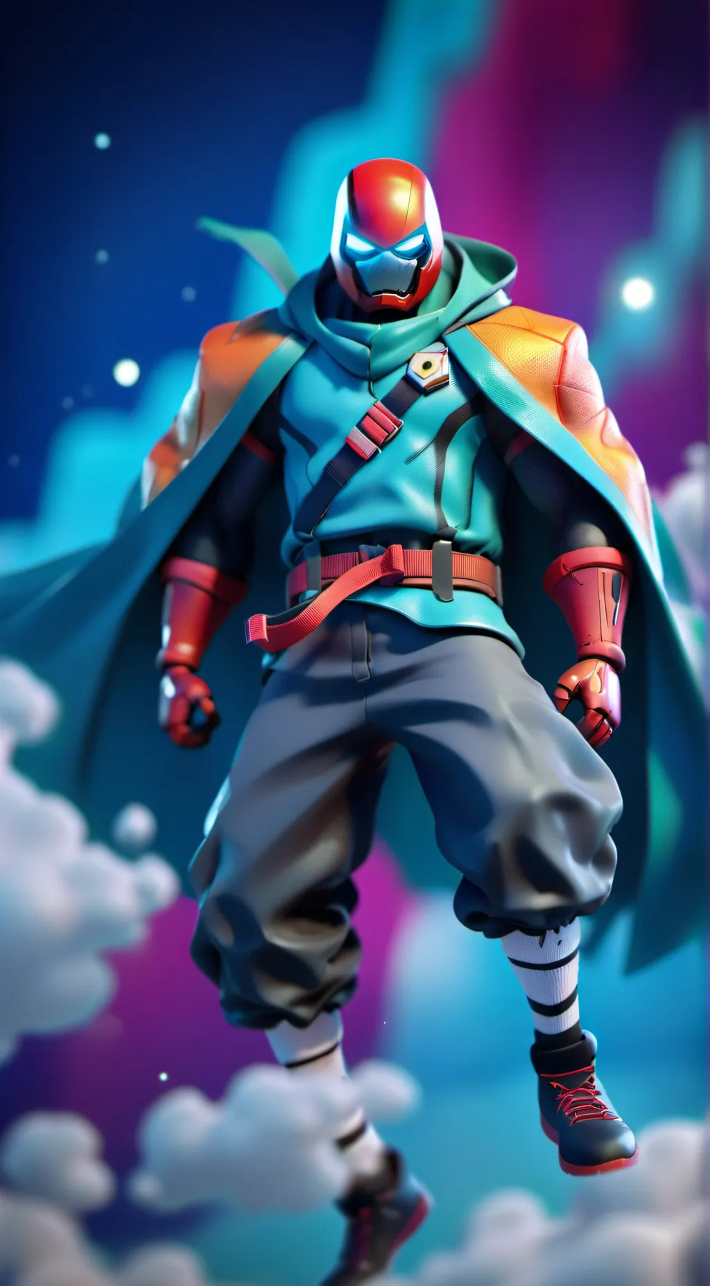 ai character: Thumb war but Vox background