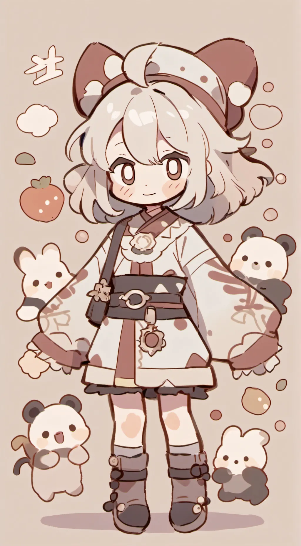 ai character: liliy background