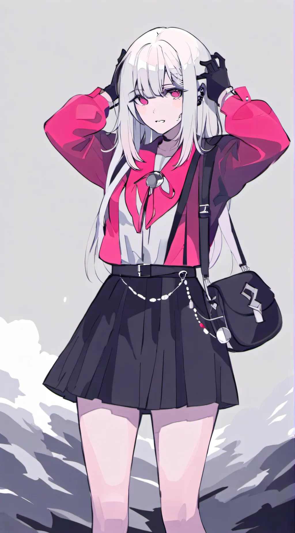 ai character: sarah background
