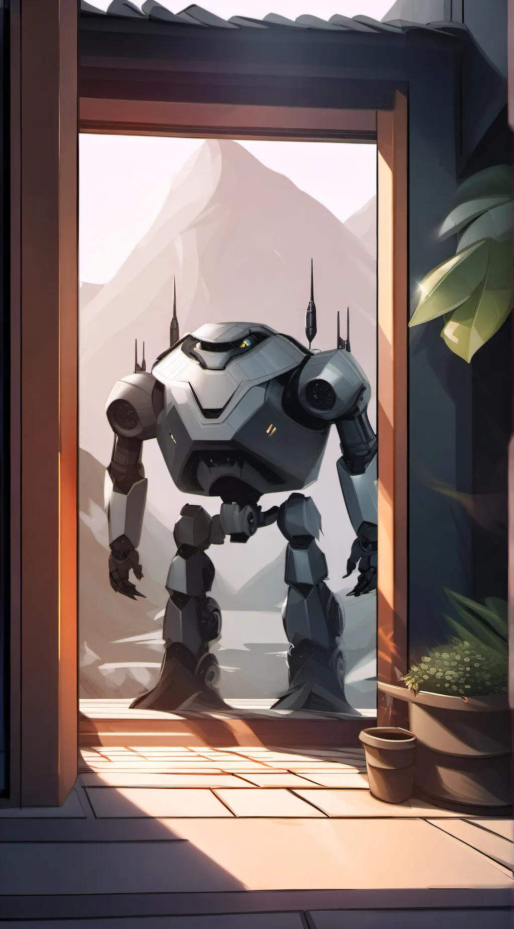 ai character: h3110 background