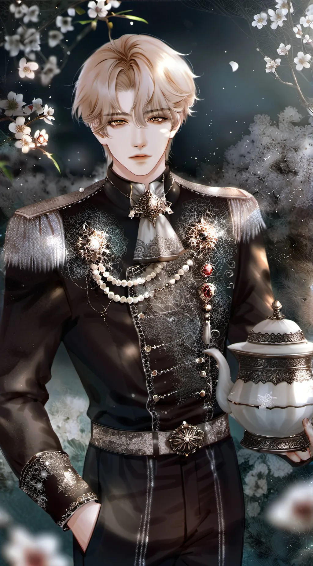 ai character: Kenji  background