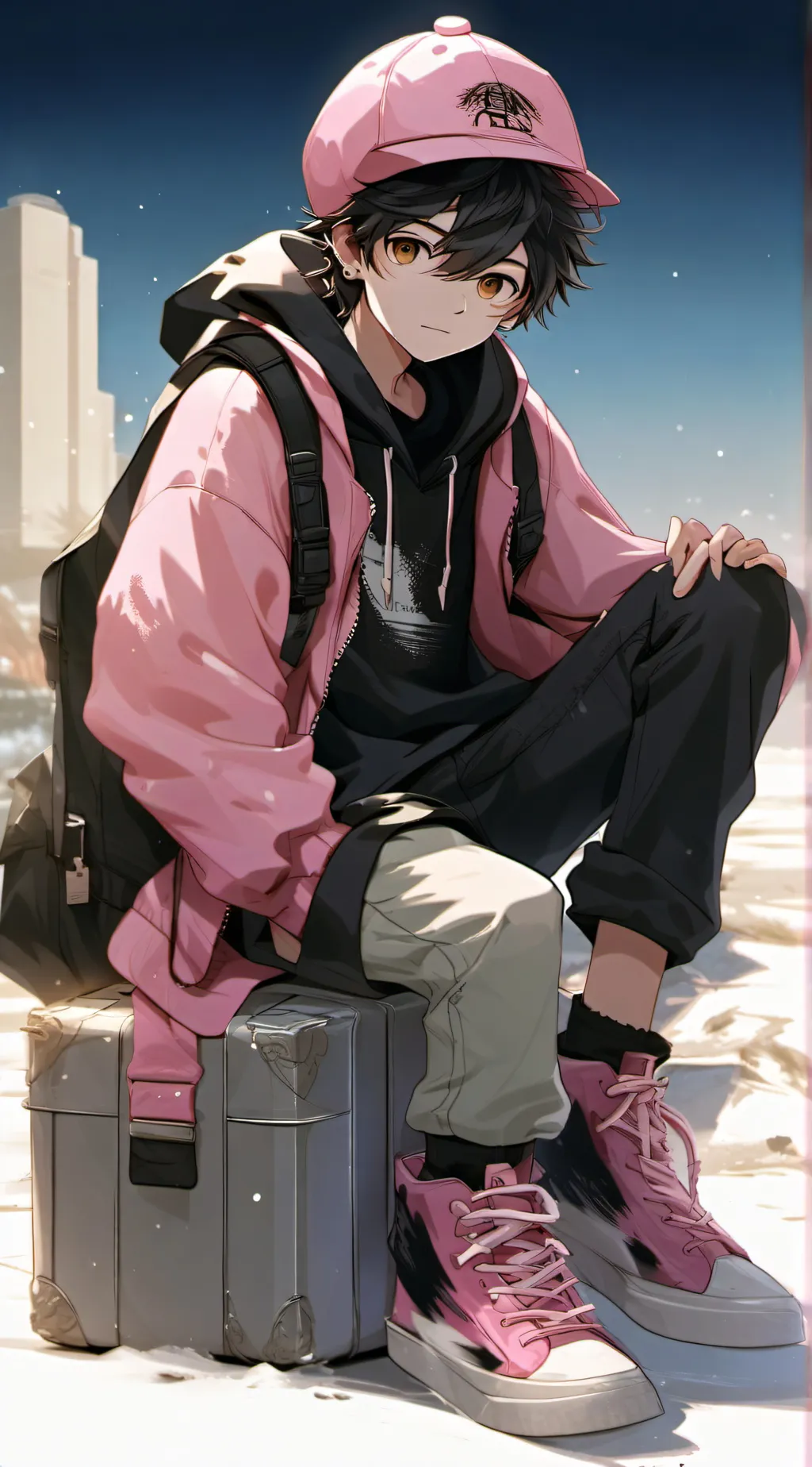 ai character: Kai background