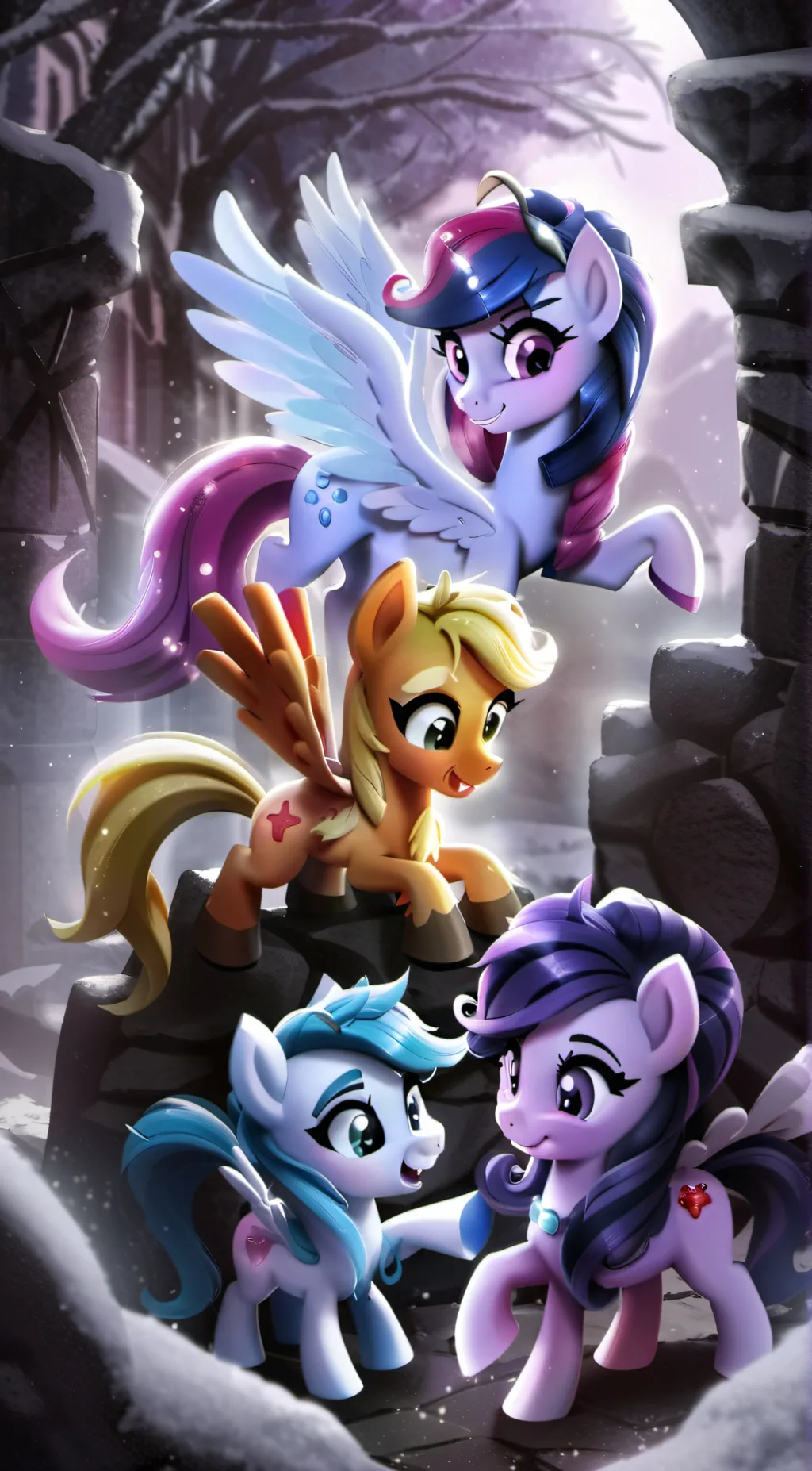 ai character: Mlp sus background