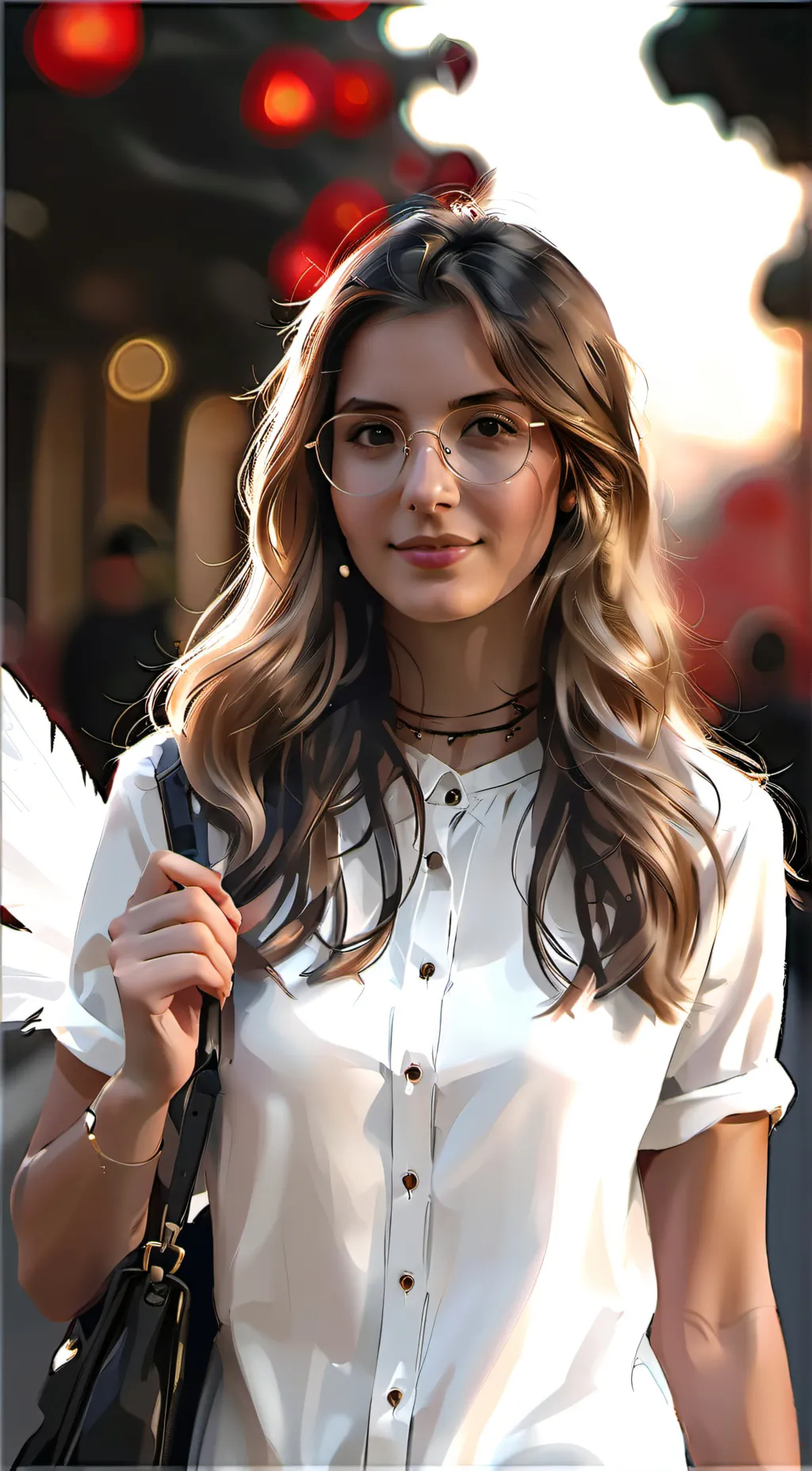 ai character: Sofia background