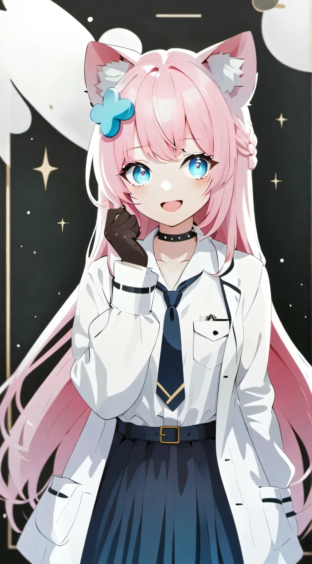 ai character: Hakui Koyori background