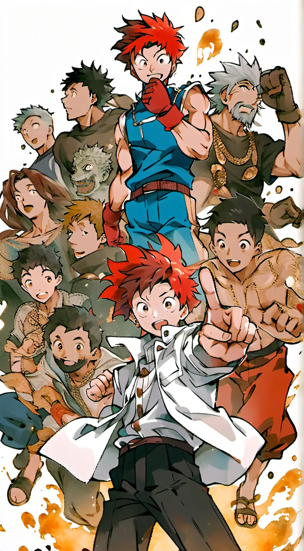 ai character: Mha pro heros gc background