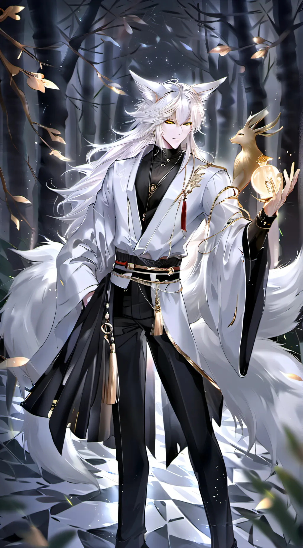 ai character: Haruto  background