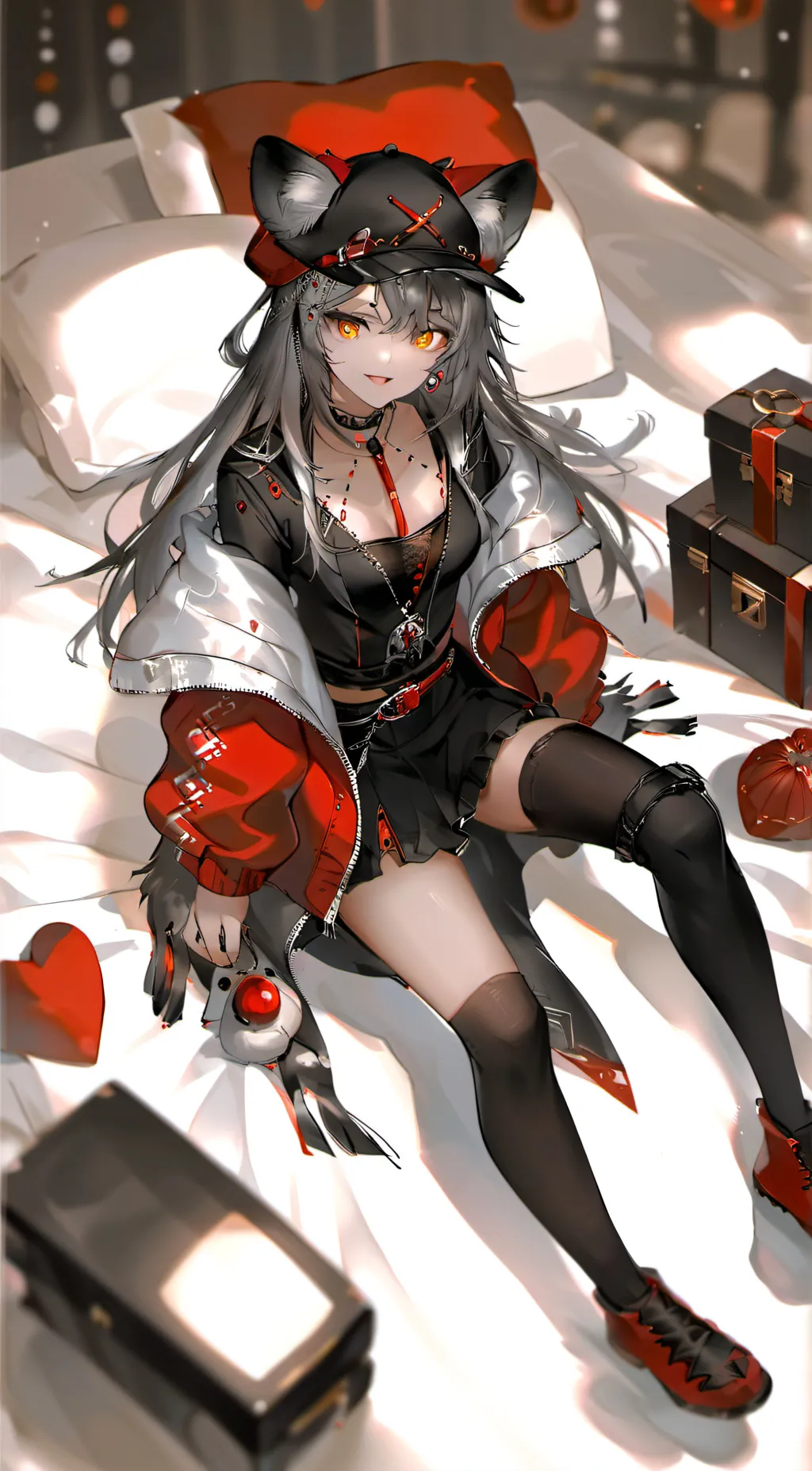 ai character: Hot Takes background