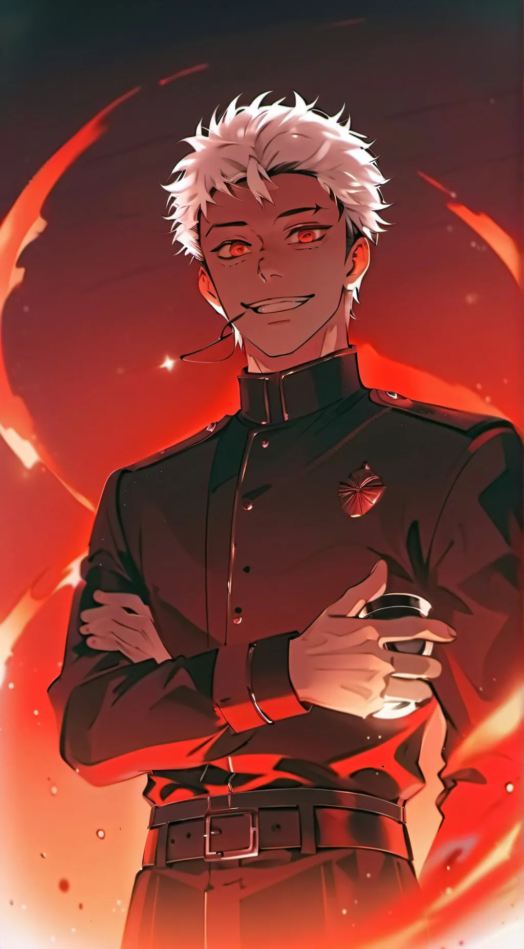 ai character: Sukuna background