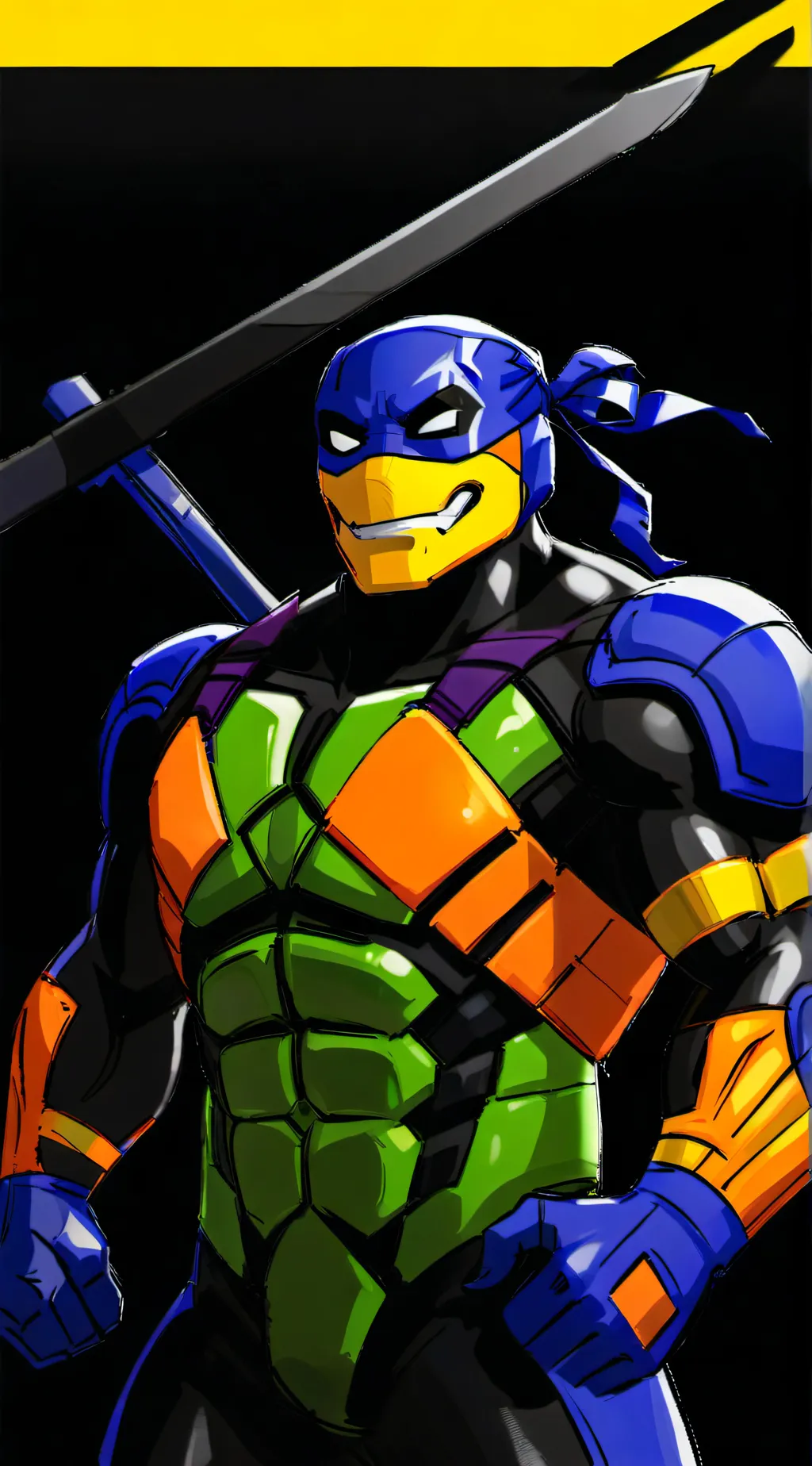 ai character: Dark Mikey  background
