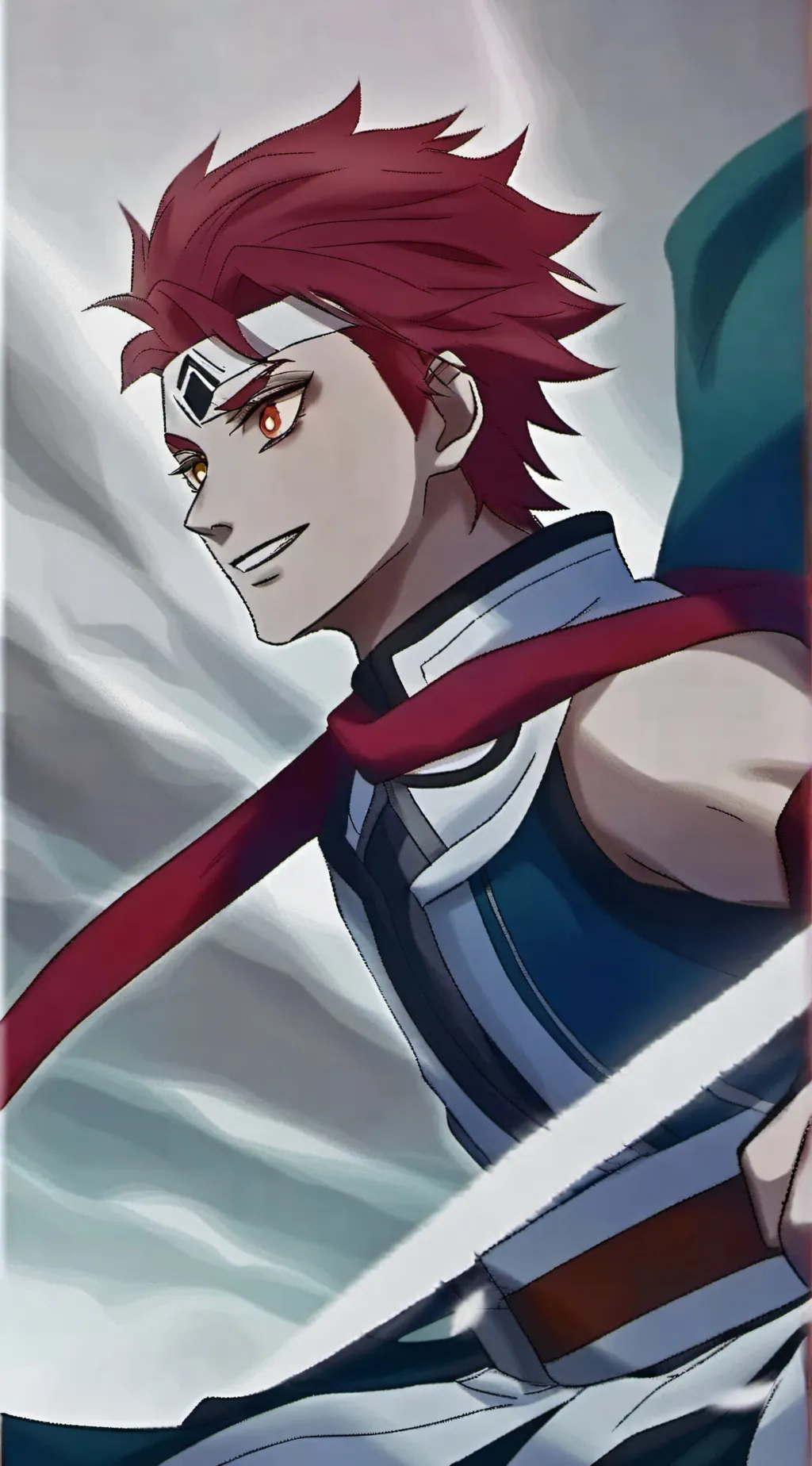 ai character: Akaza background