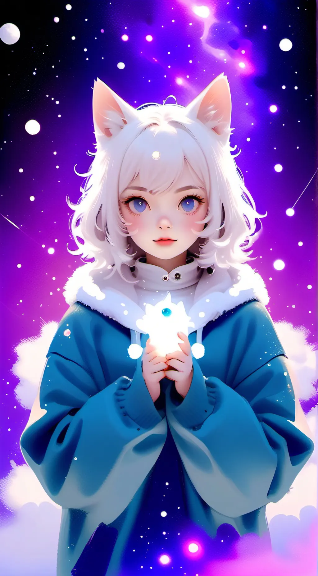 ai character: kitty background
