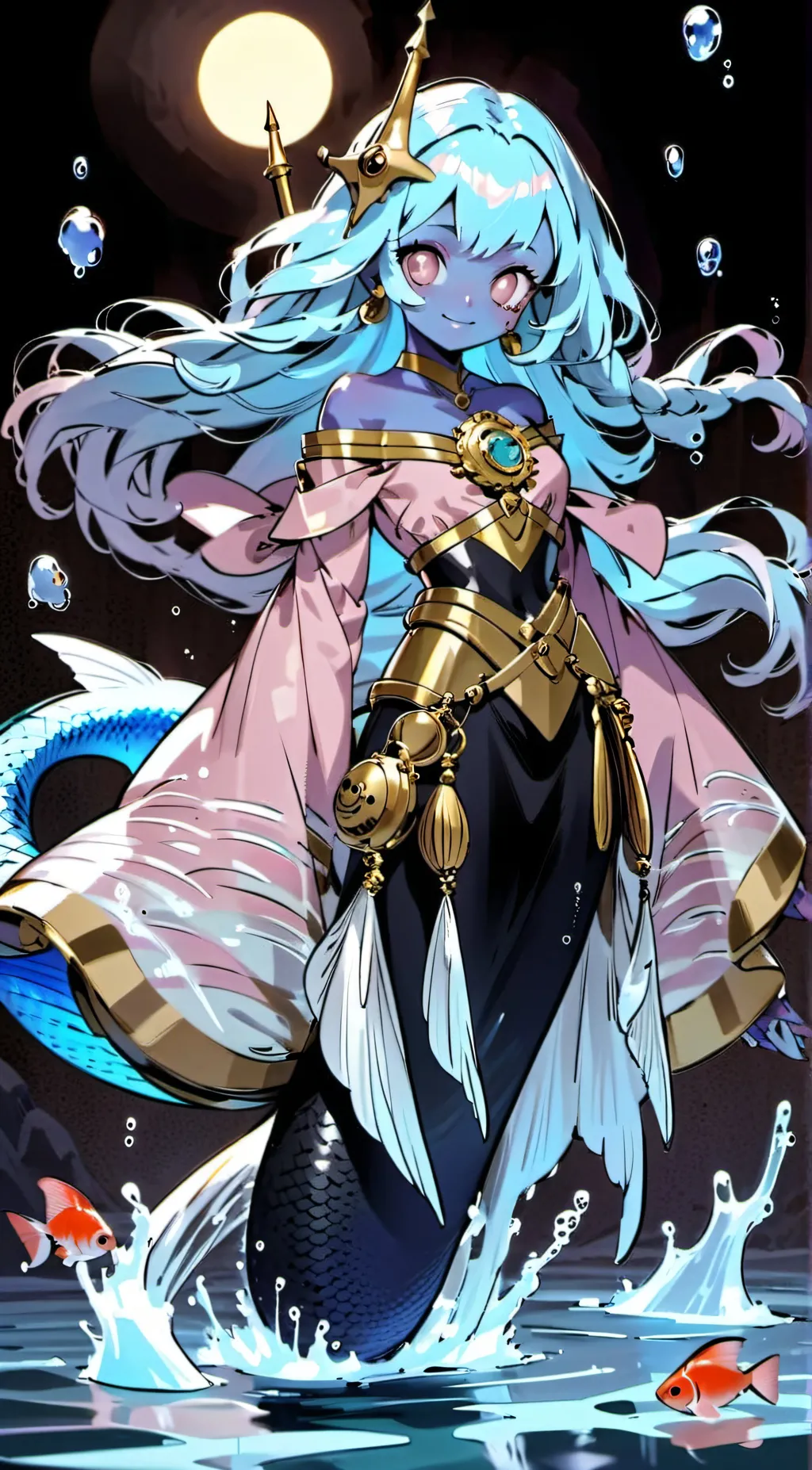 ai character: Princess Slimy  background