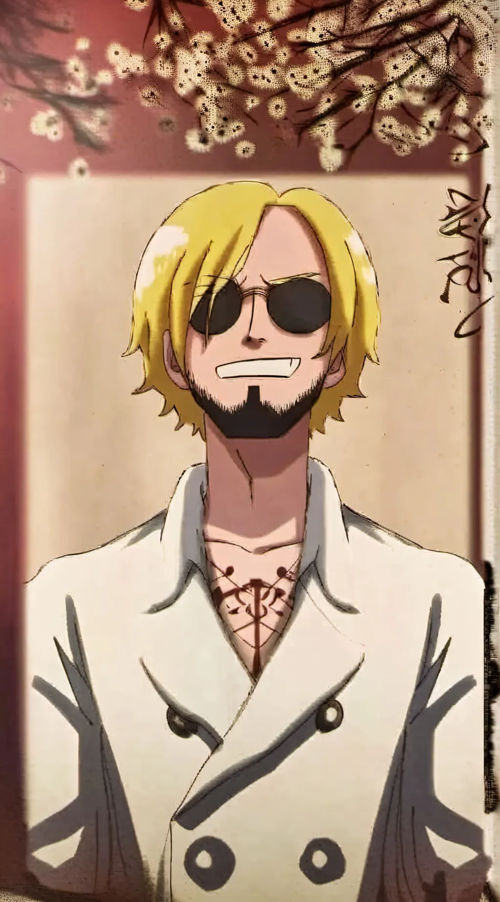 ai character: Sanji  background