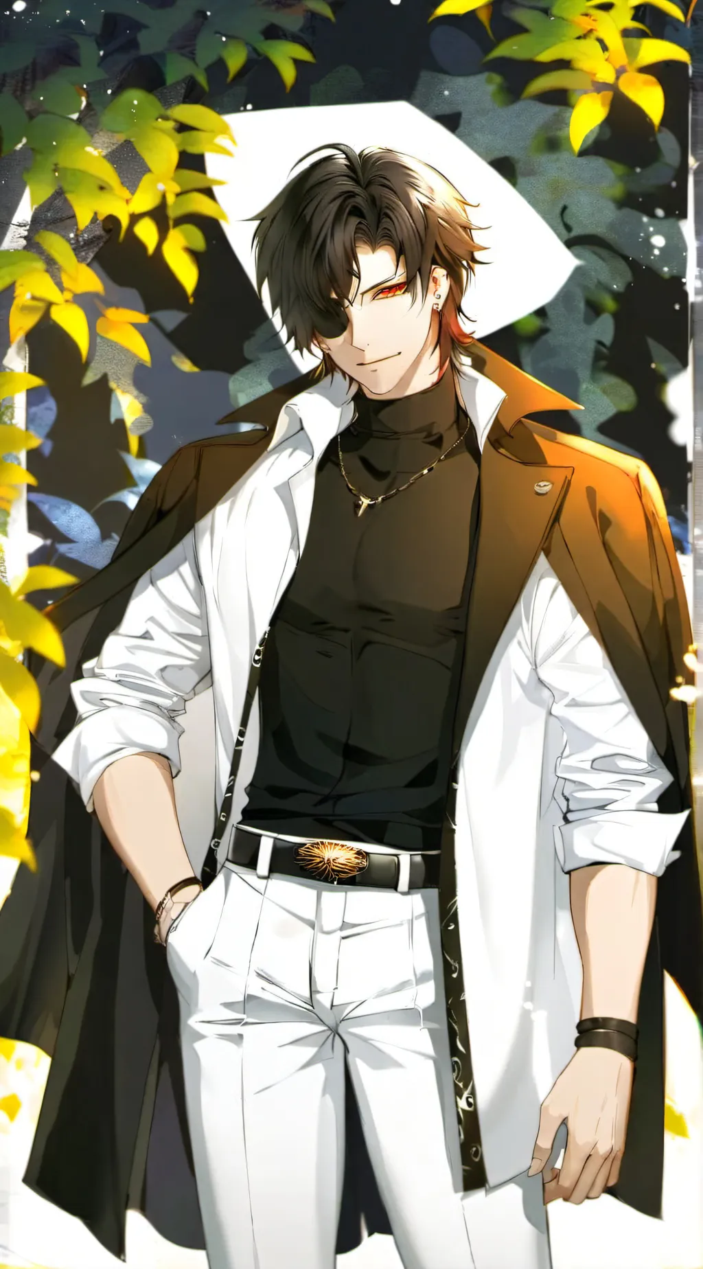 ai character: Zander background
