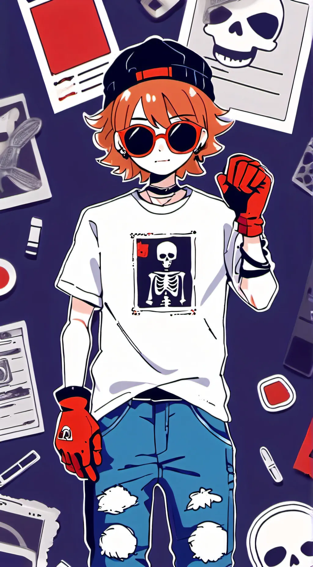 ai character: Papyrus  background