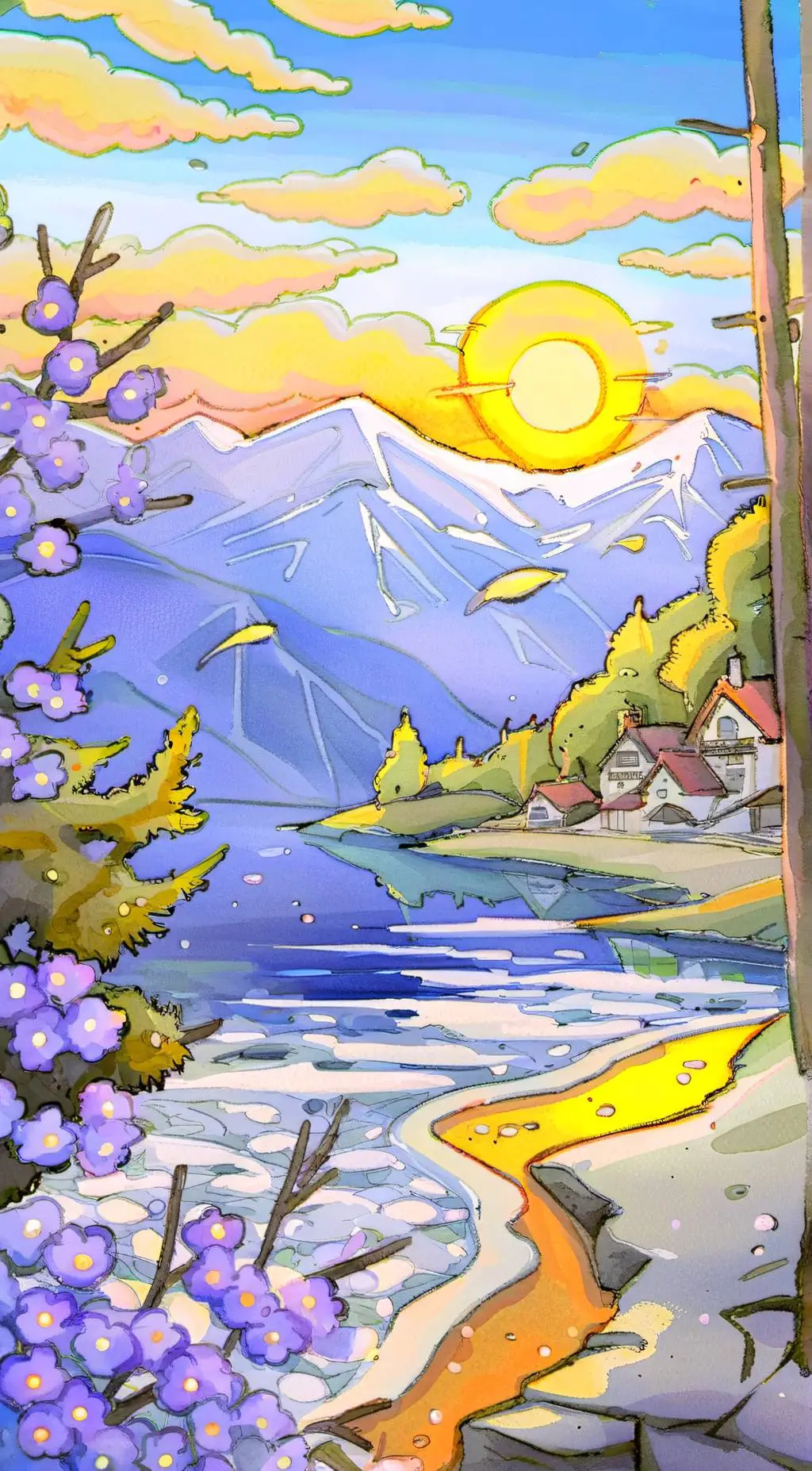 ai character: art  background