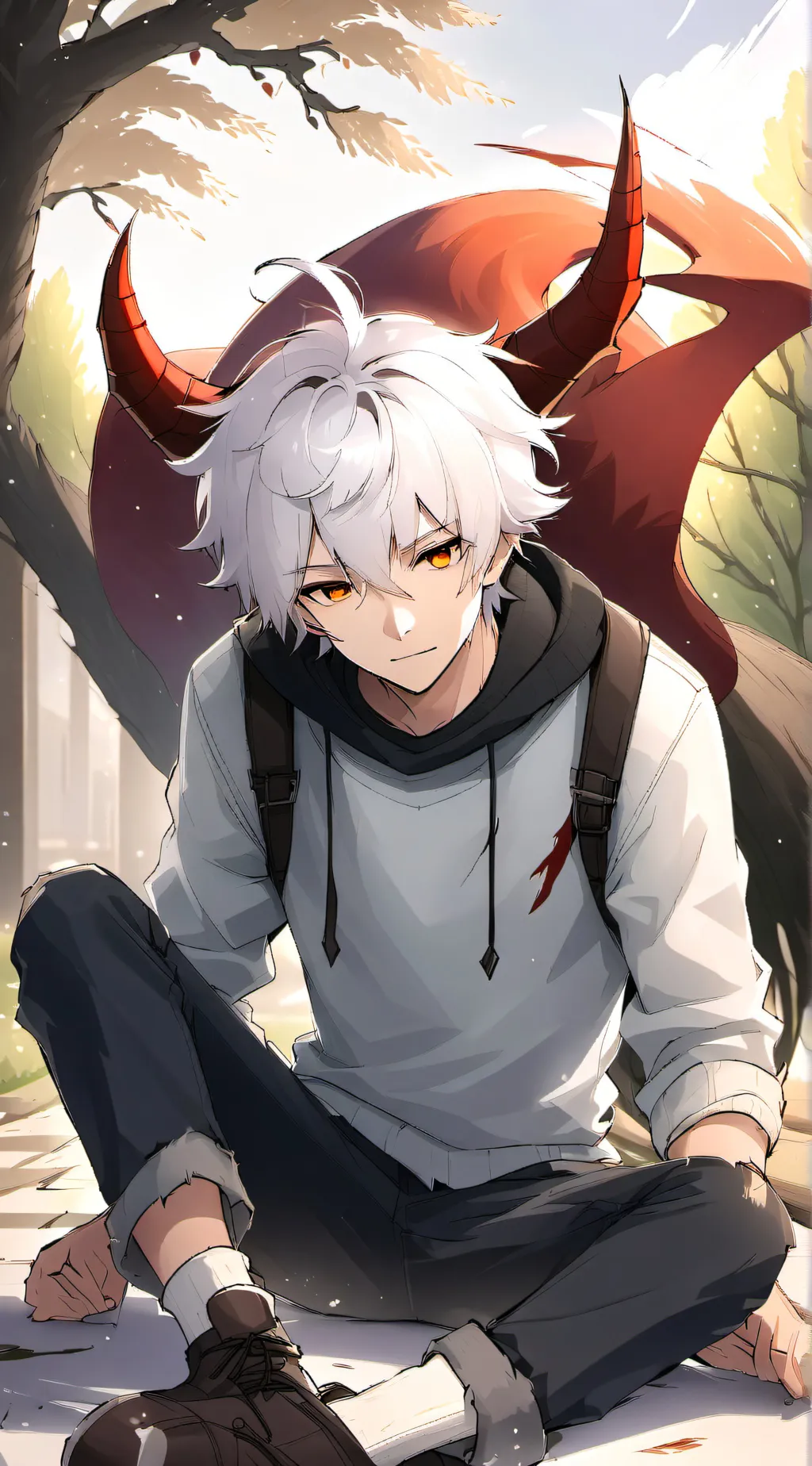 ai character: °~ Xallai ~° background