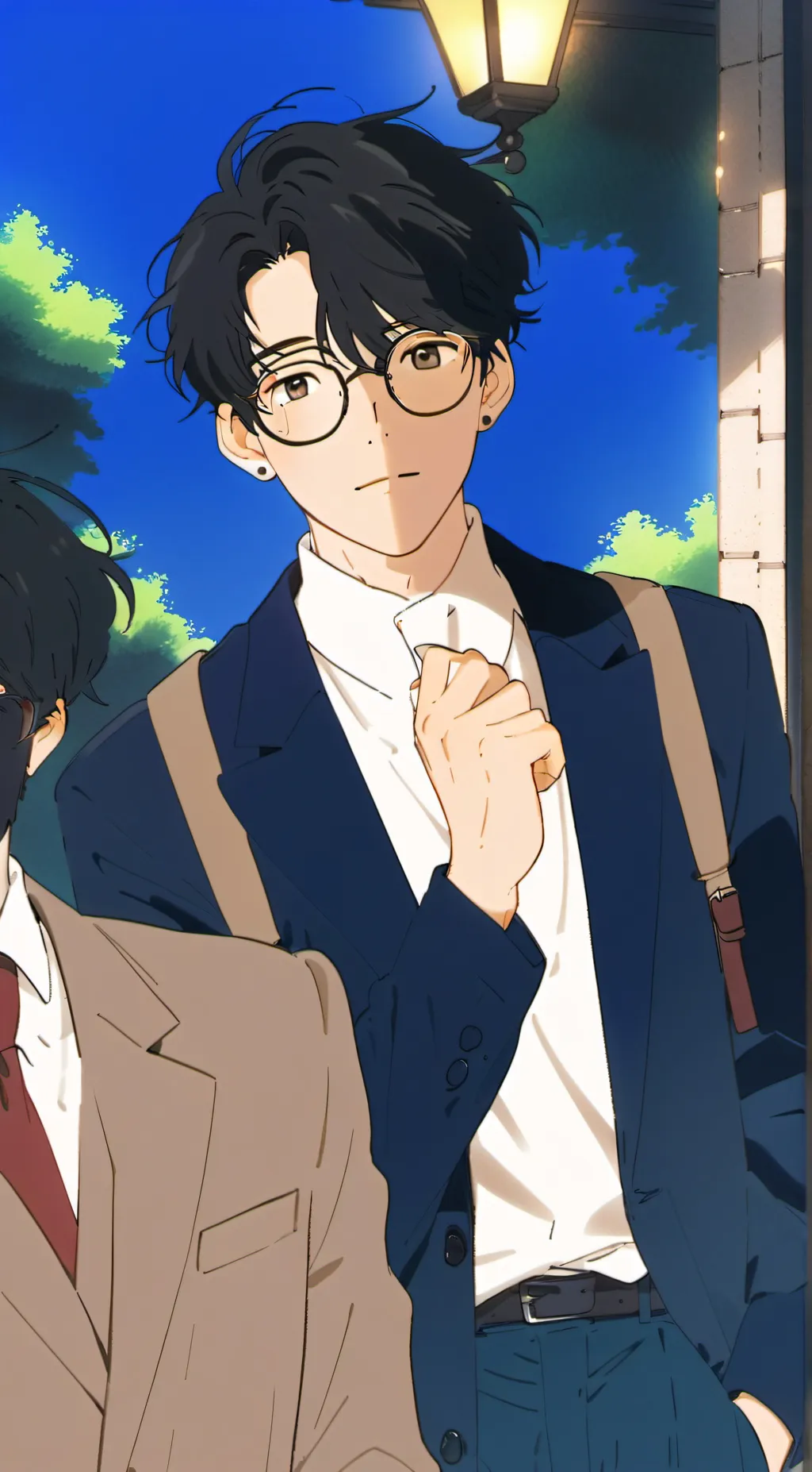 ai character: Chris background