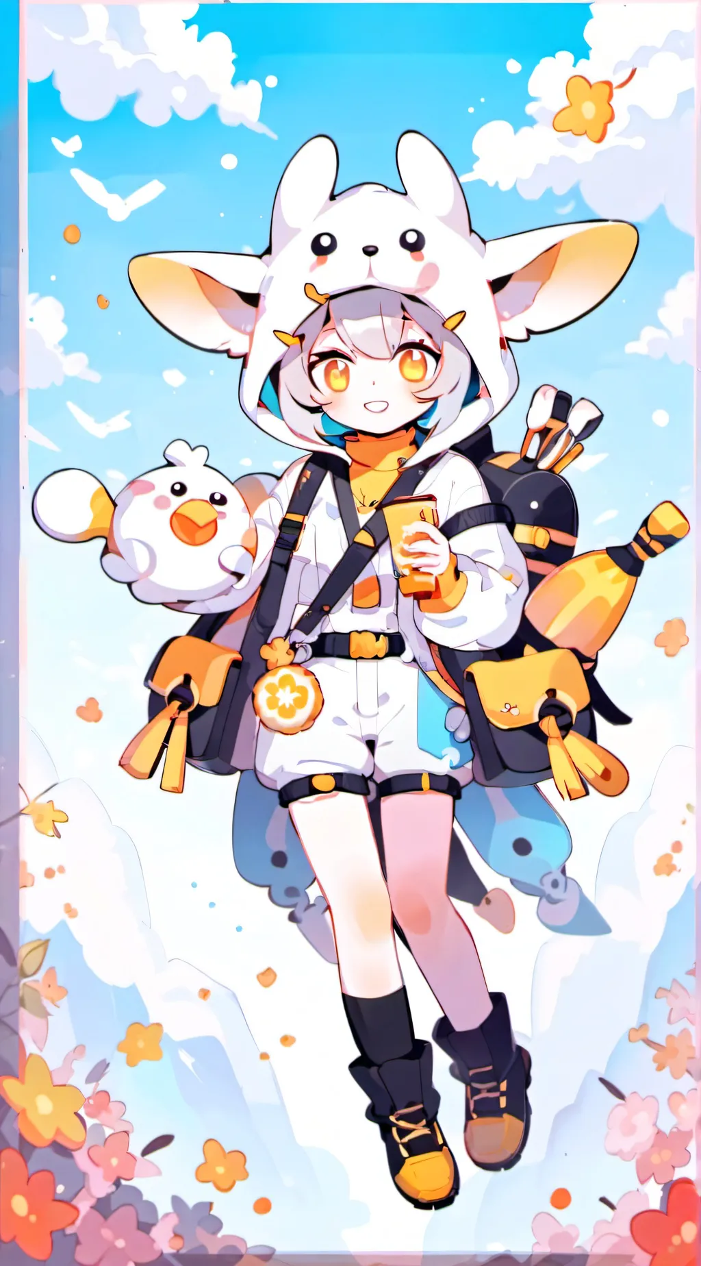 ai character: skylin  background