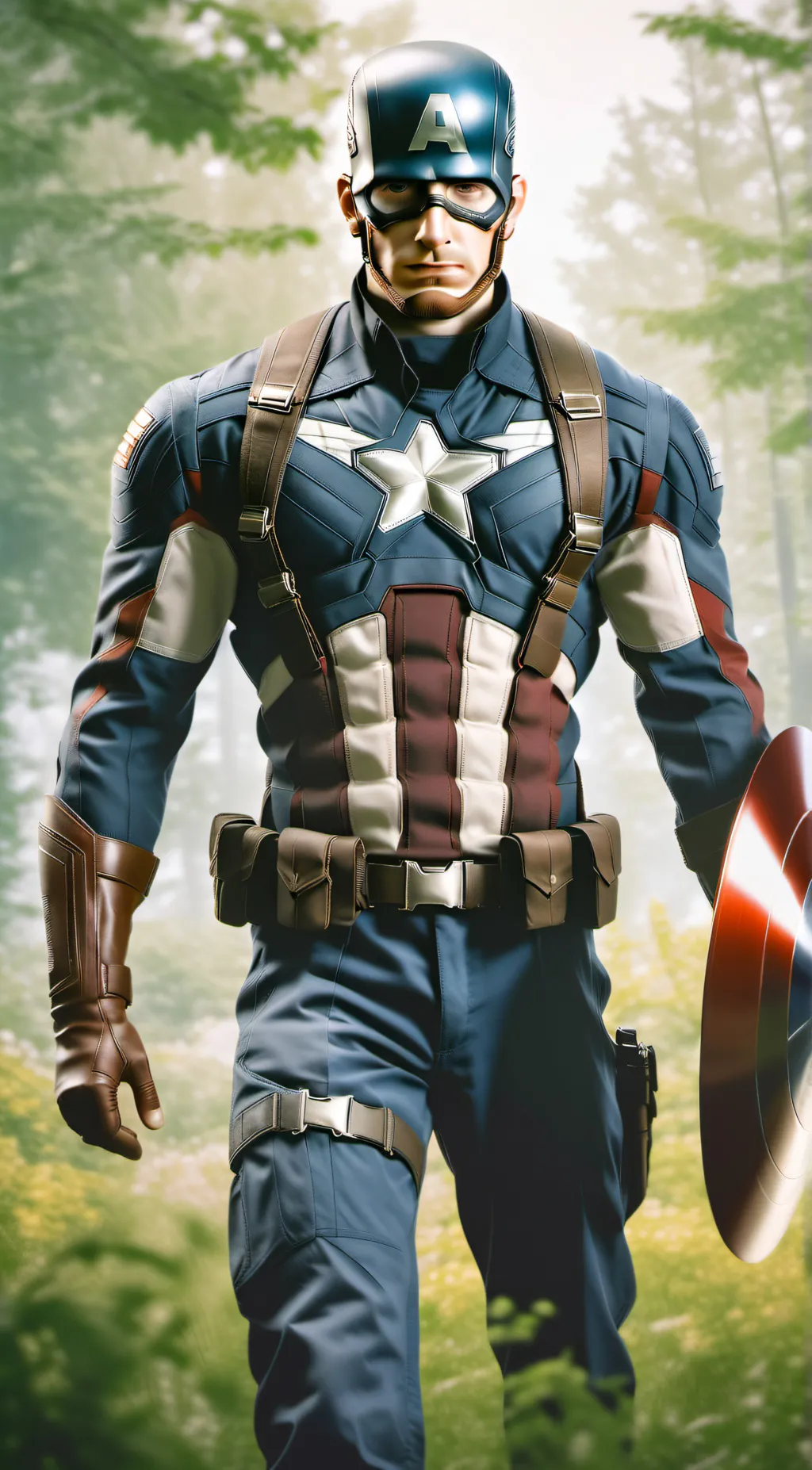ai character: Steve Rogers background
