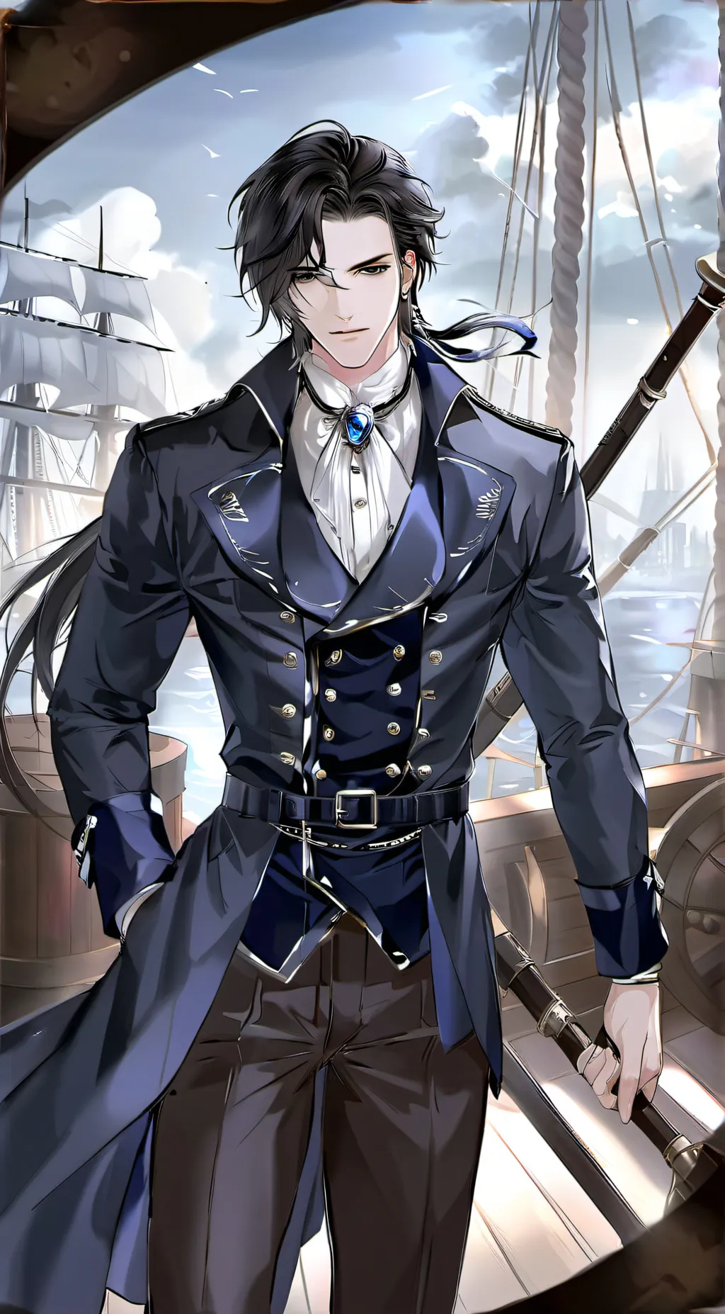 ai character: Karter background