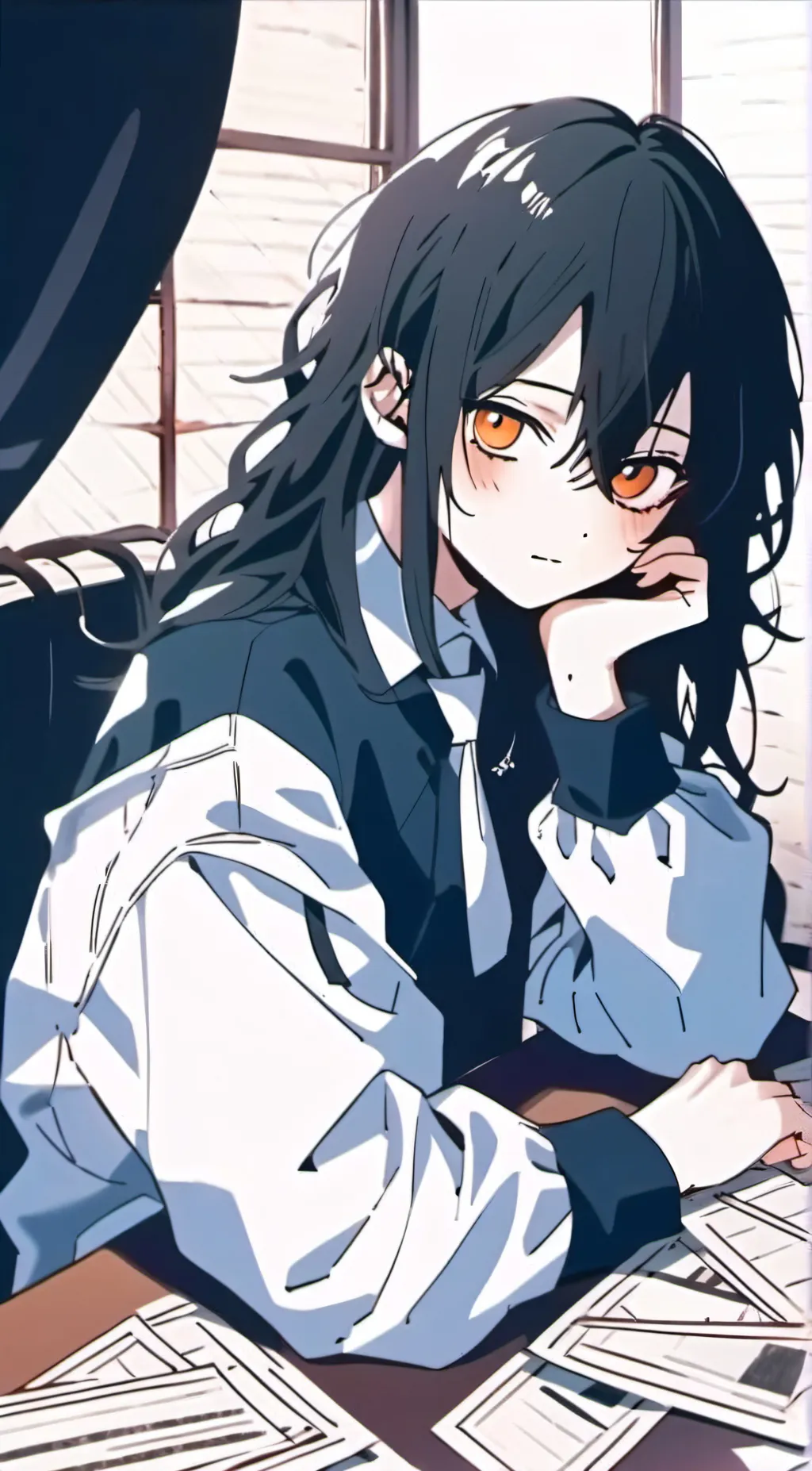 ai character: Ashley background