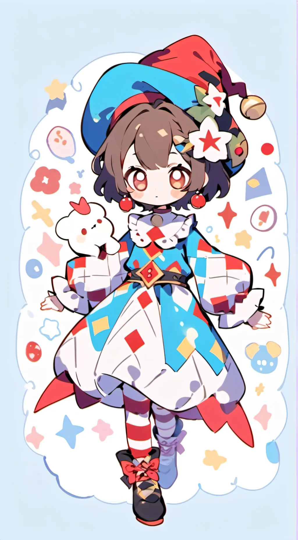ai character: pomni background