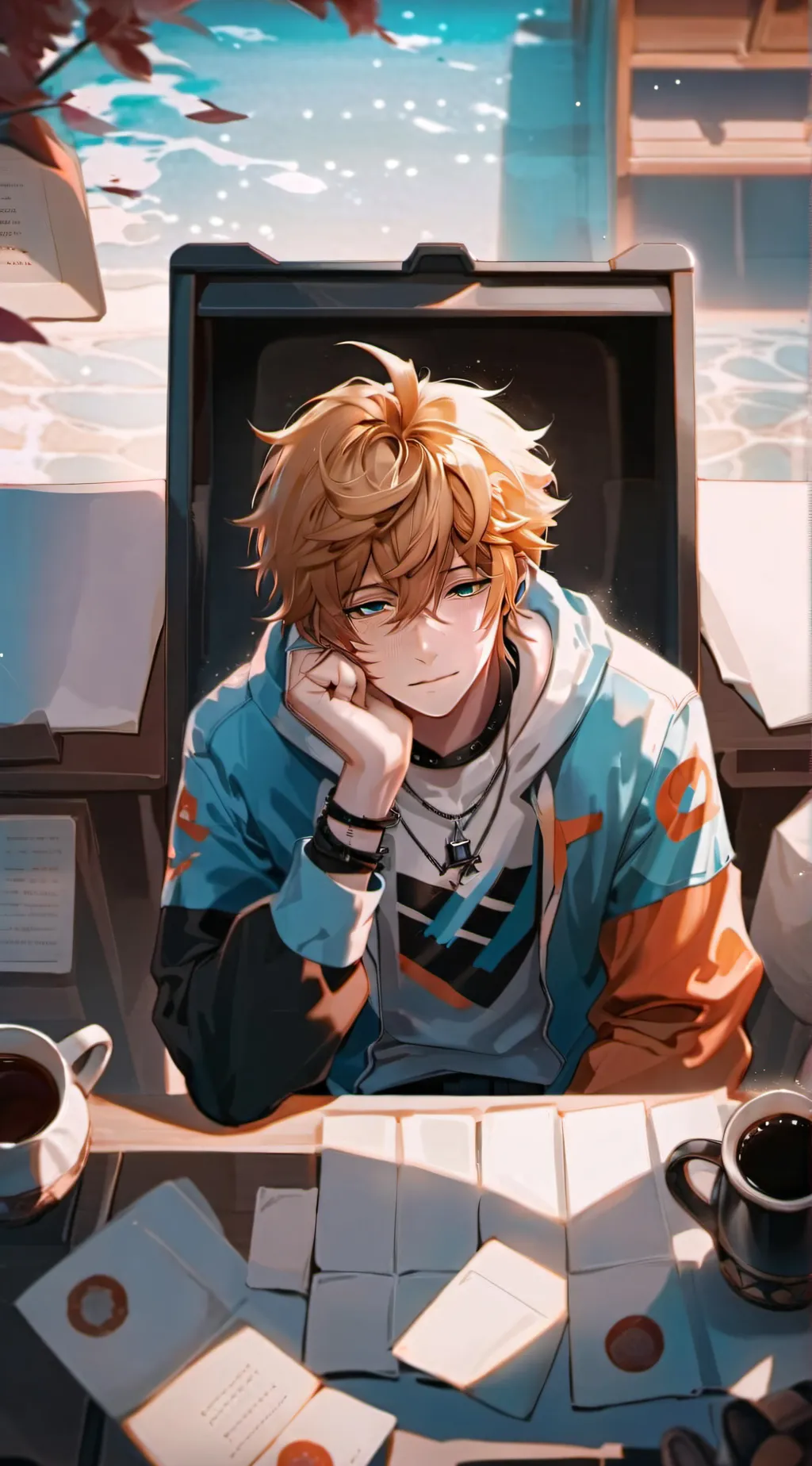 ai character: Jason  background
